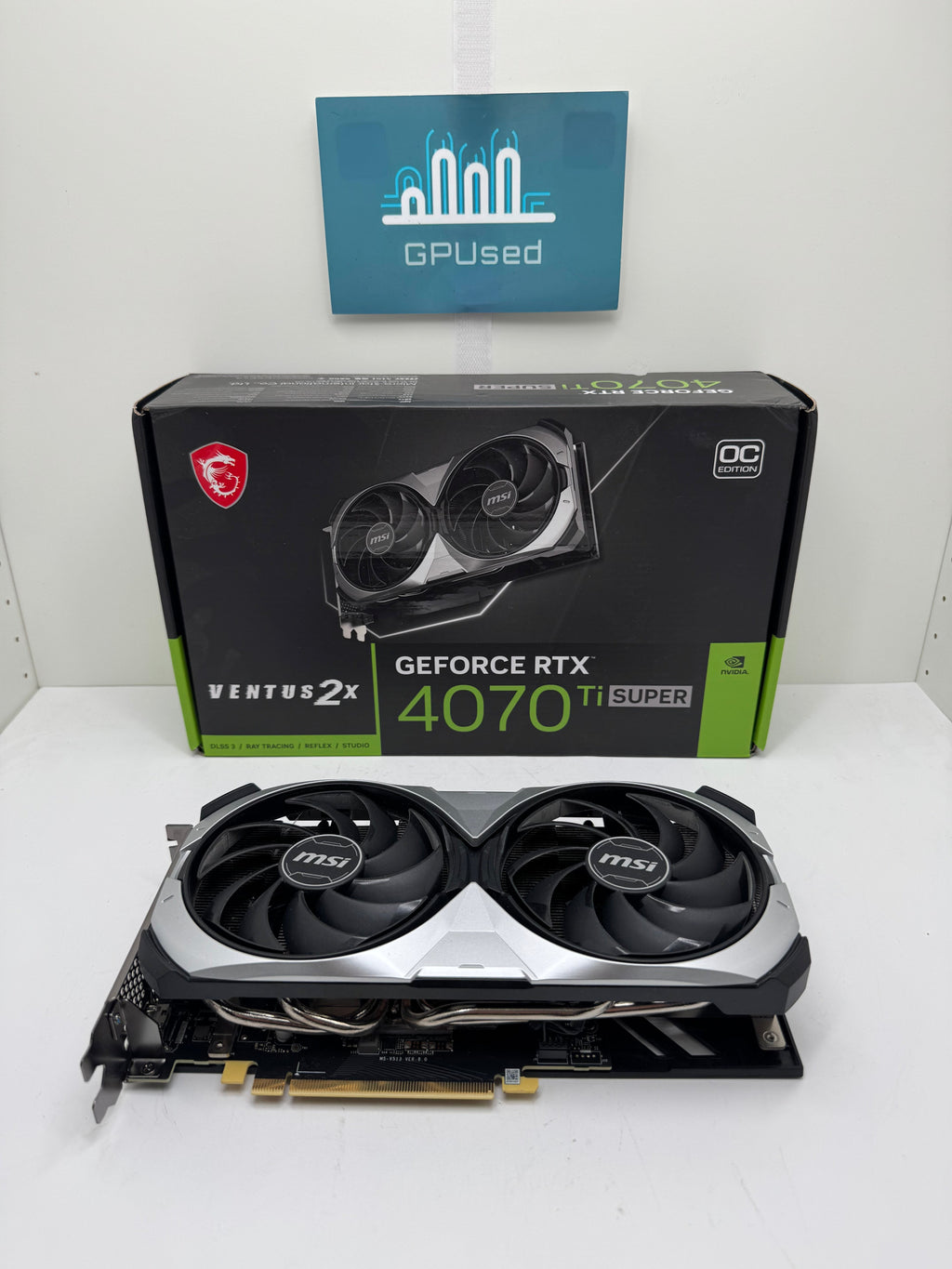 MSI Nvidia GeForce RTX 4070 Ti Super Ventus 2X 16GB GDDR6X - A