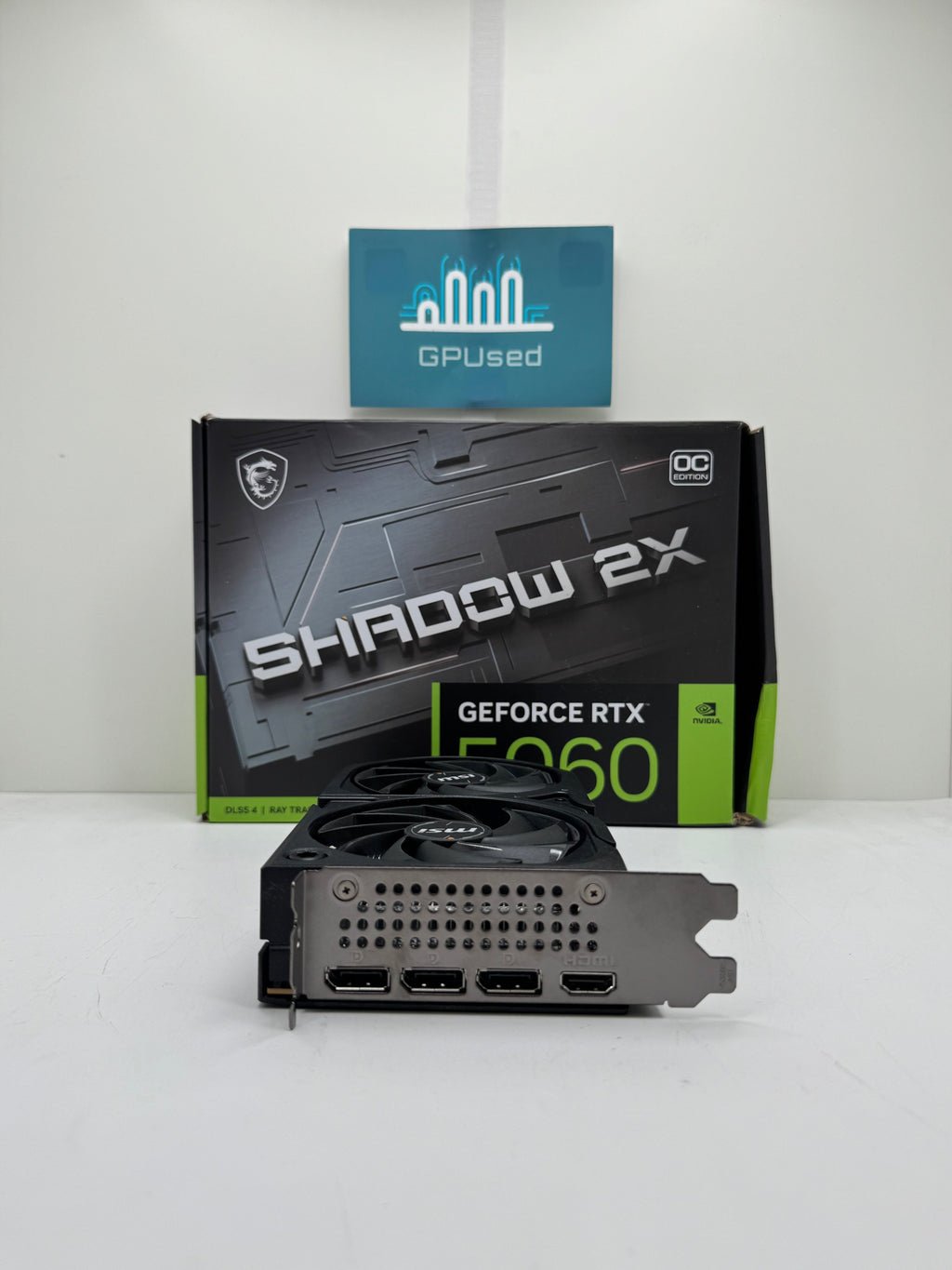 MSI Nvidia GeForce RTX 5060 Shadow 2X 8GB GDDR7 - A