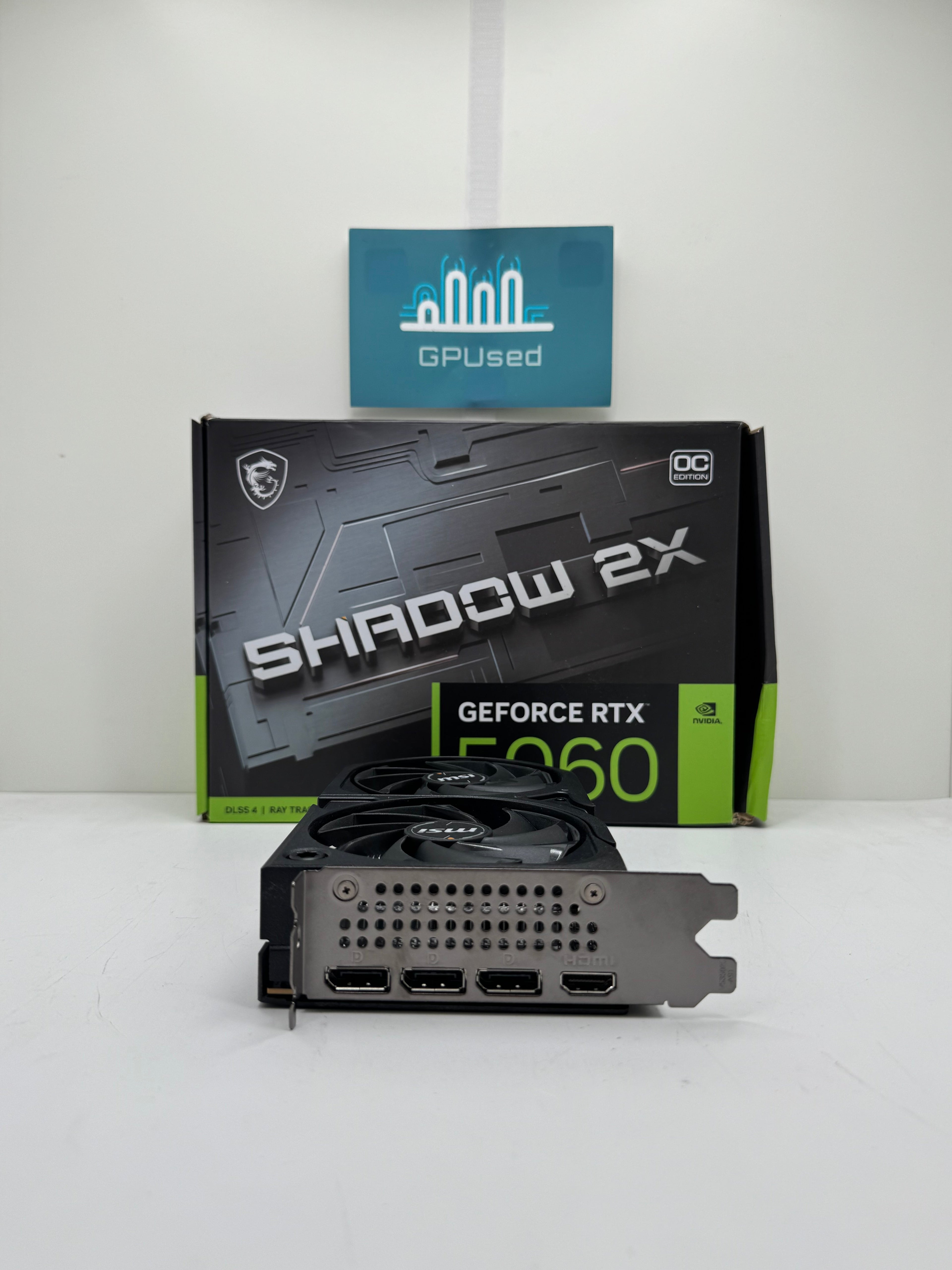 MSI Nvidia GeForce RTX 5060 Shadow 2X 8GB GDDR7 - A