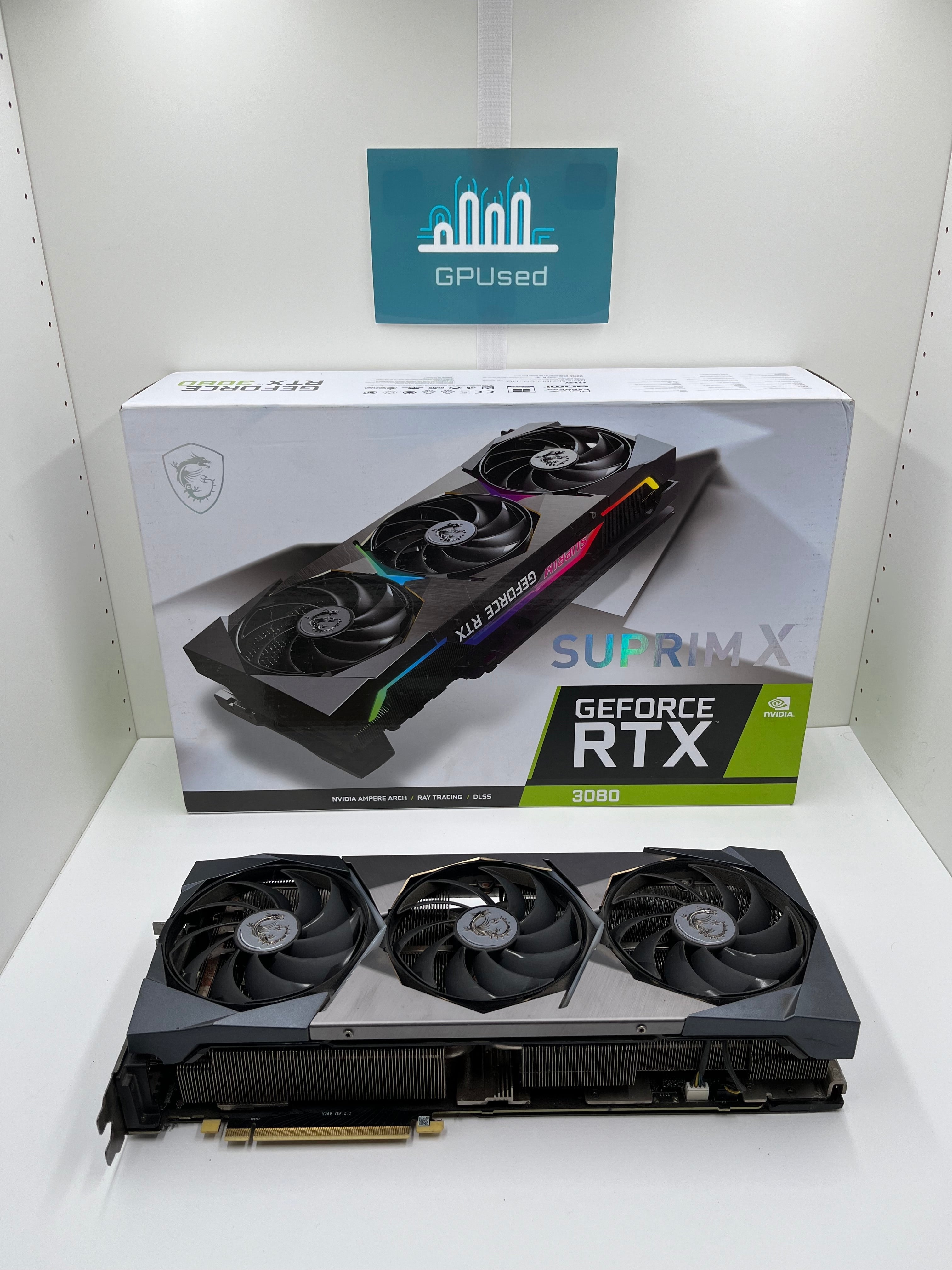 MSI Nvidia GeForce RTX 3080 Suprim X 10GB GDDR6X - A - 10% Off (Was £369.99)