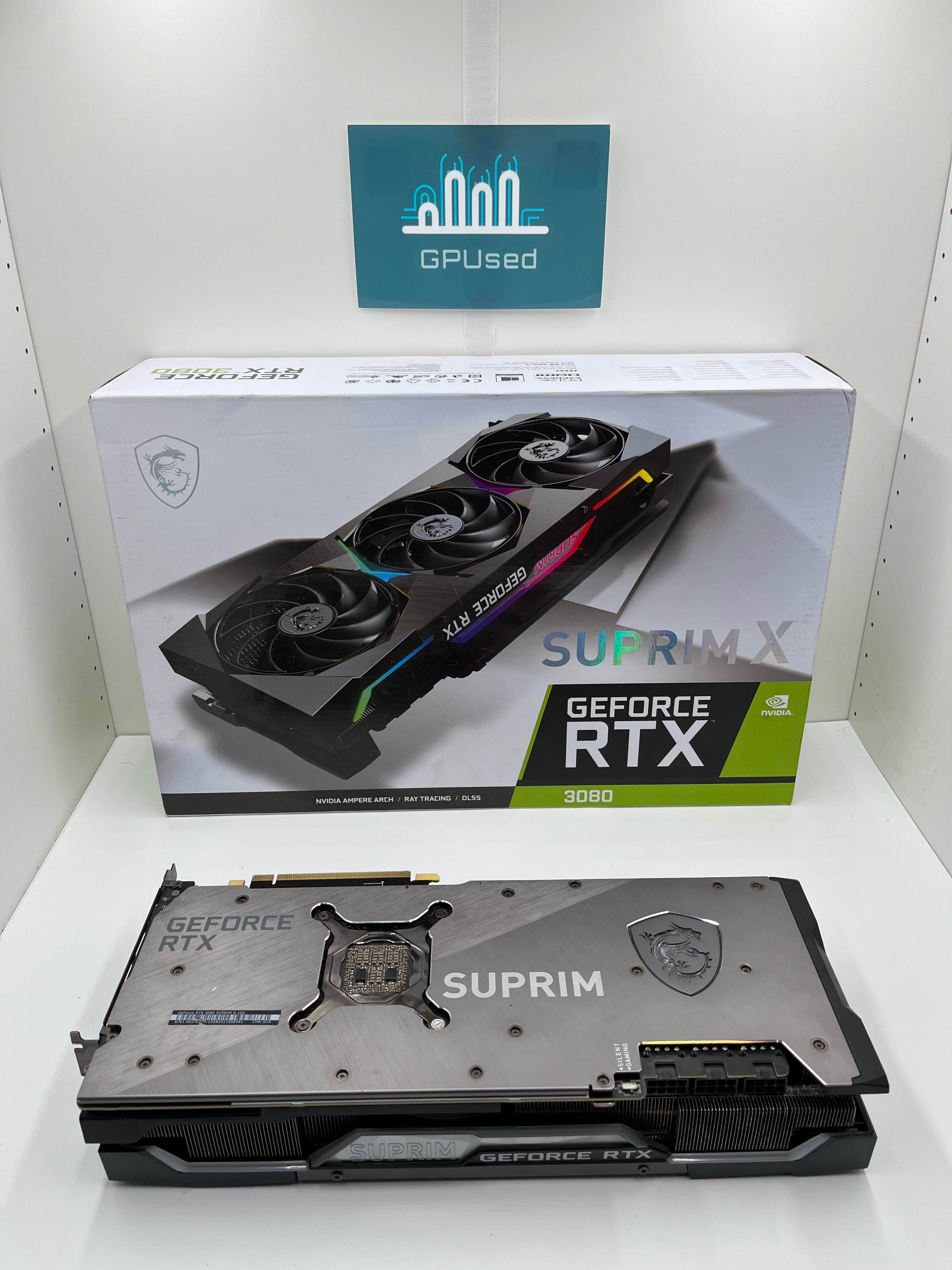 MSI Nvidia GeForce RTX 3080 Suprim X 10GB GDDR6X - A - 10% Off (Was £369.99)