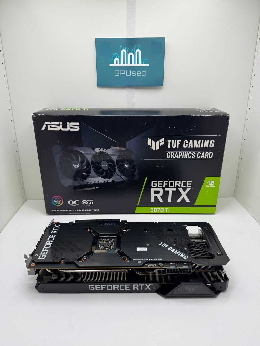 ASUS Nvidia GeForce RTX 3070 Ti Tuf Gaming 8GB GDDR6X - A - 10% Off (Was £269.99)