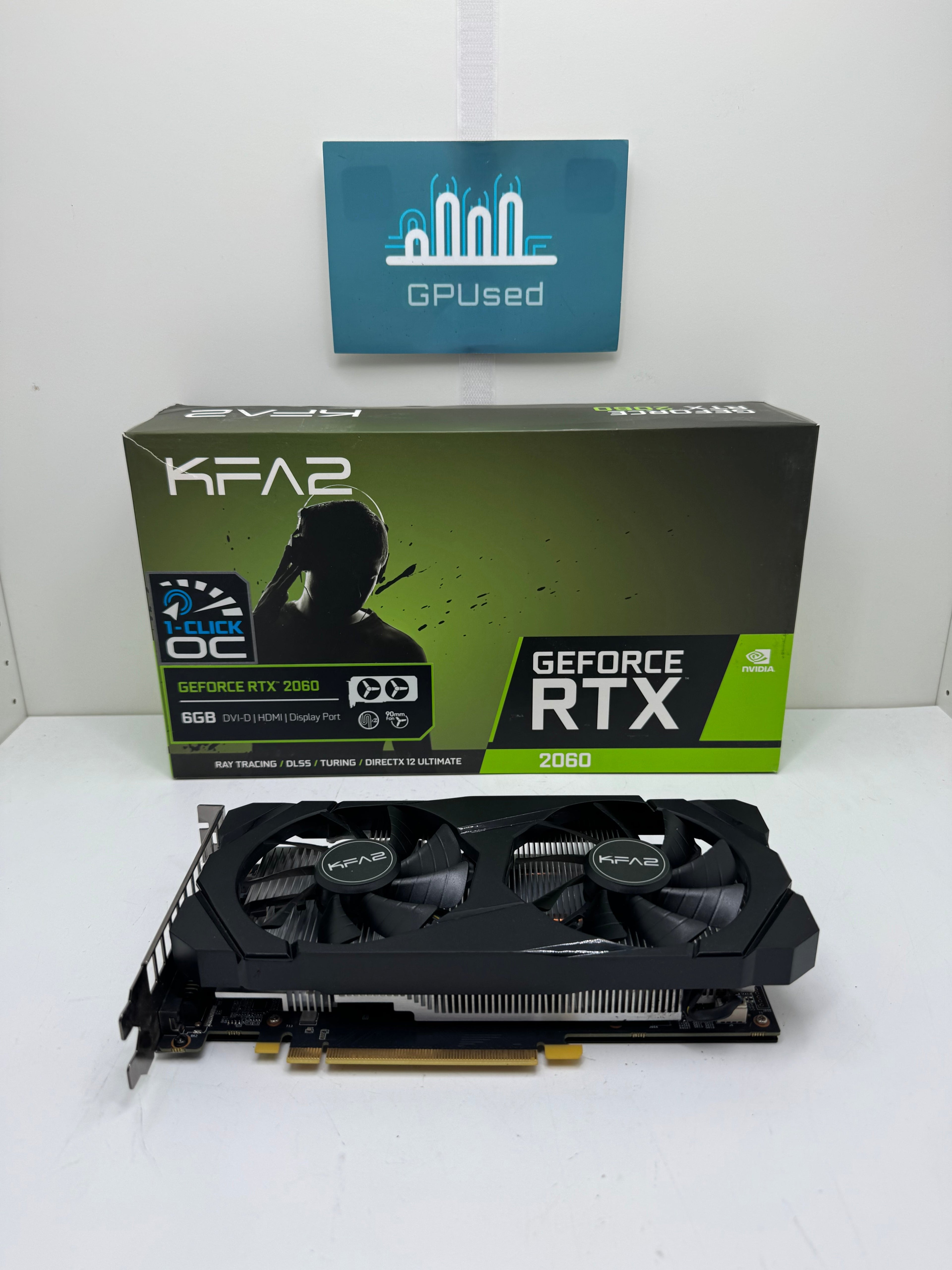 KFA2 Nvidia GeForce RTX 2060 1-Click OC 6GB GDDR6 - A