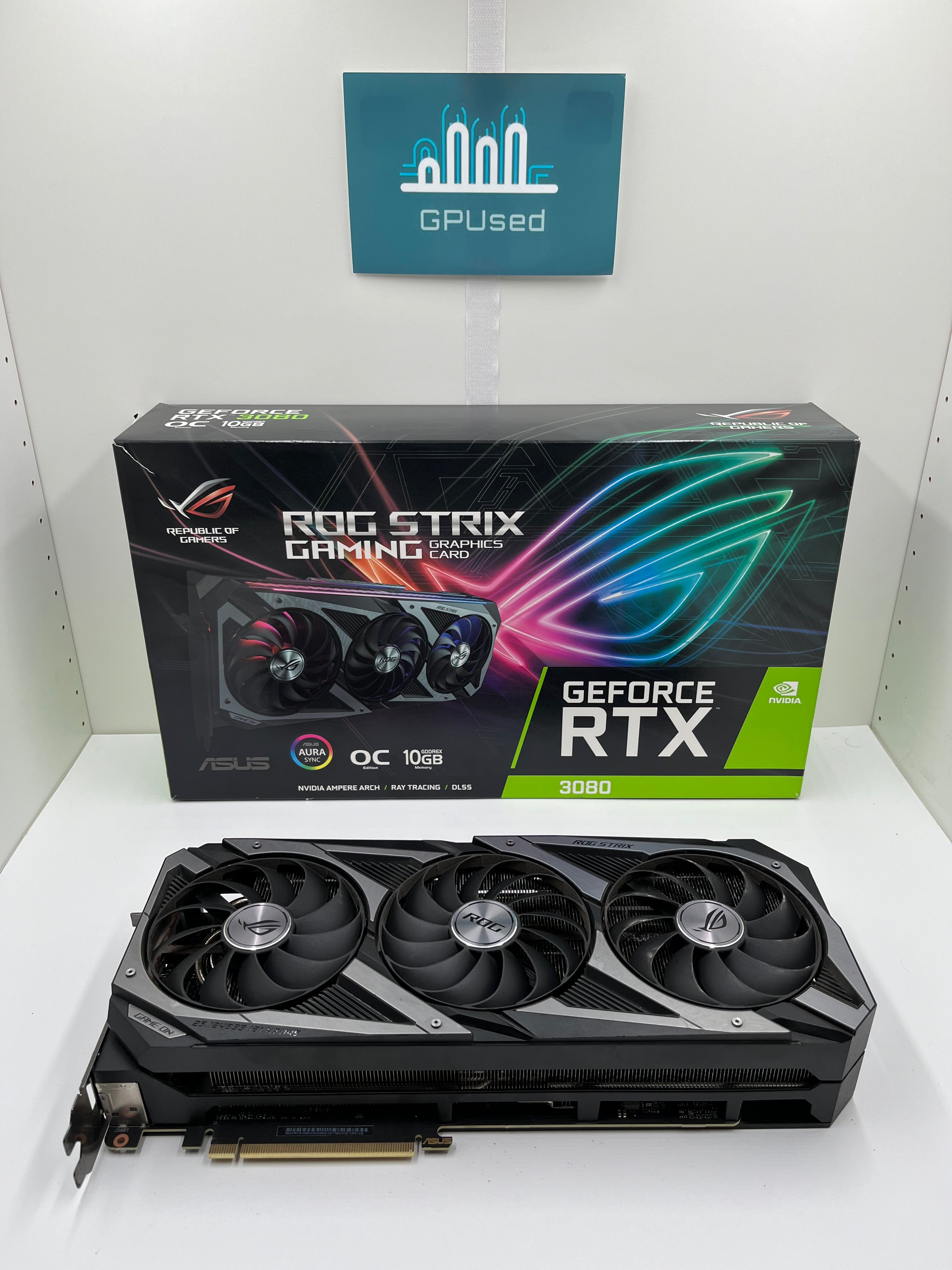 ASUS Nvidia GeForce RTX 3080 Rog Strix Gaming OC 10GB GDDR6X - A - 10% Off (Was £359.99)