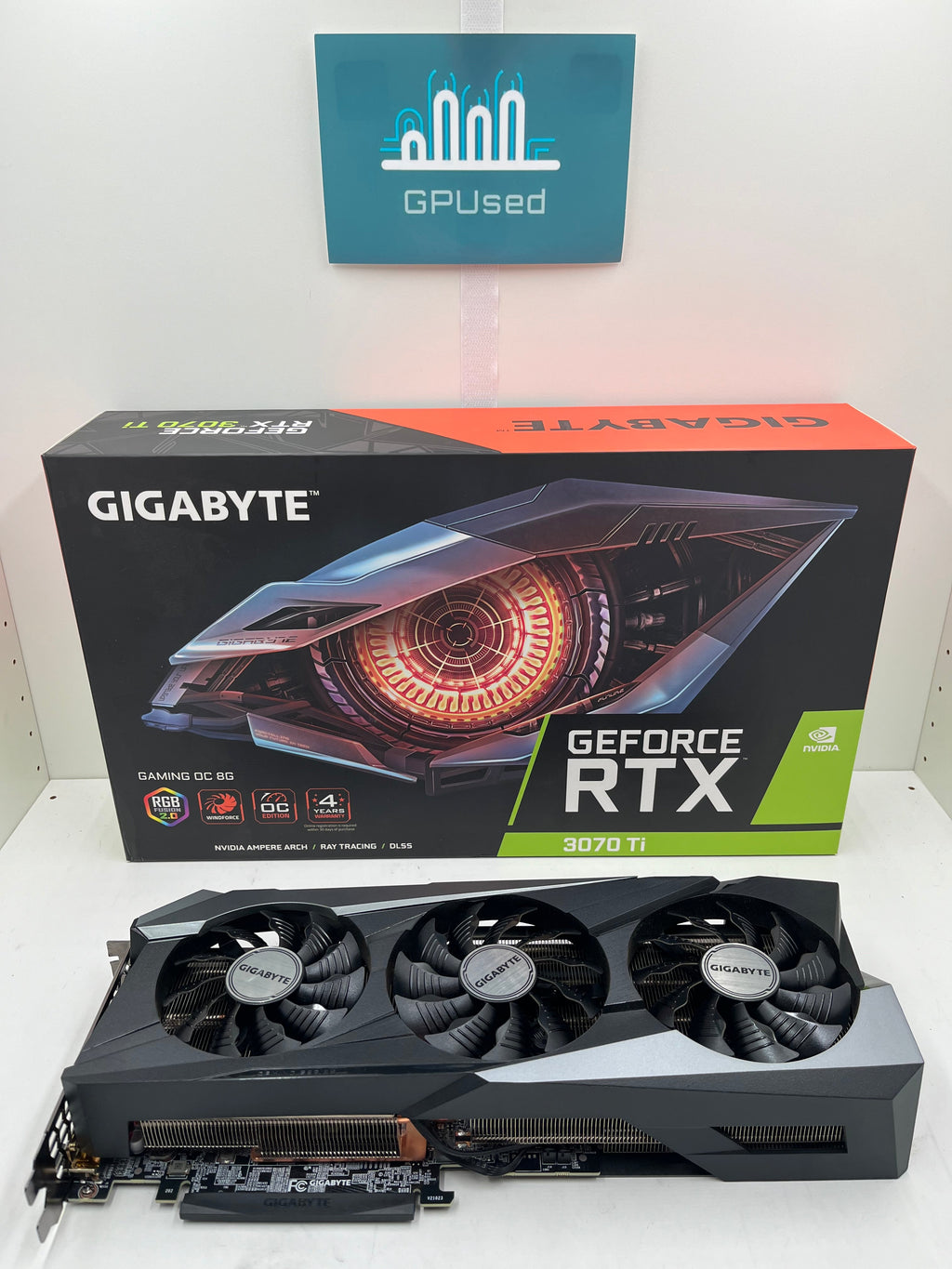 Gigabyte Nvidia GeForce RTX 3070 Ti Gaming 8GB GDDR6X - A - 10% Off (Was £249.99)