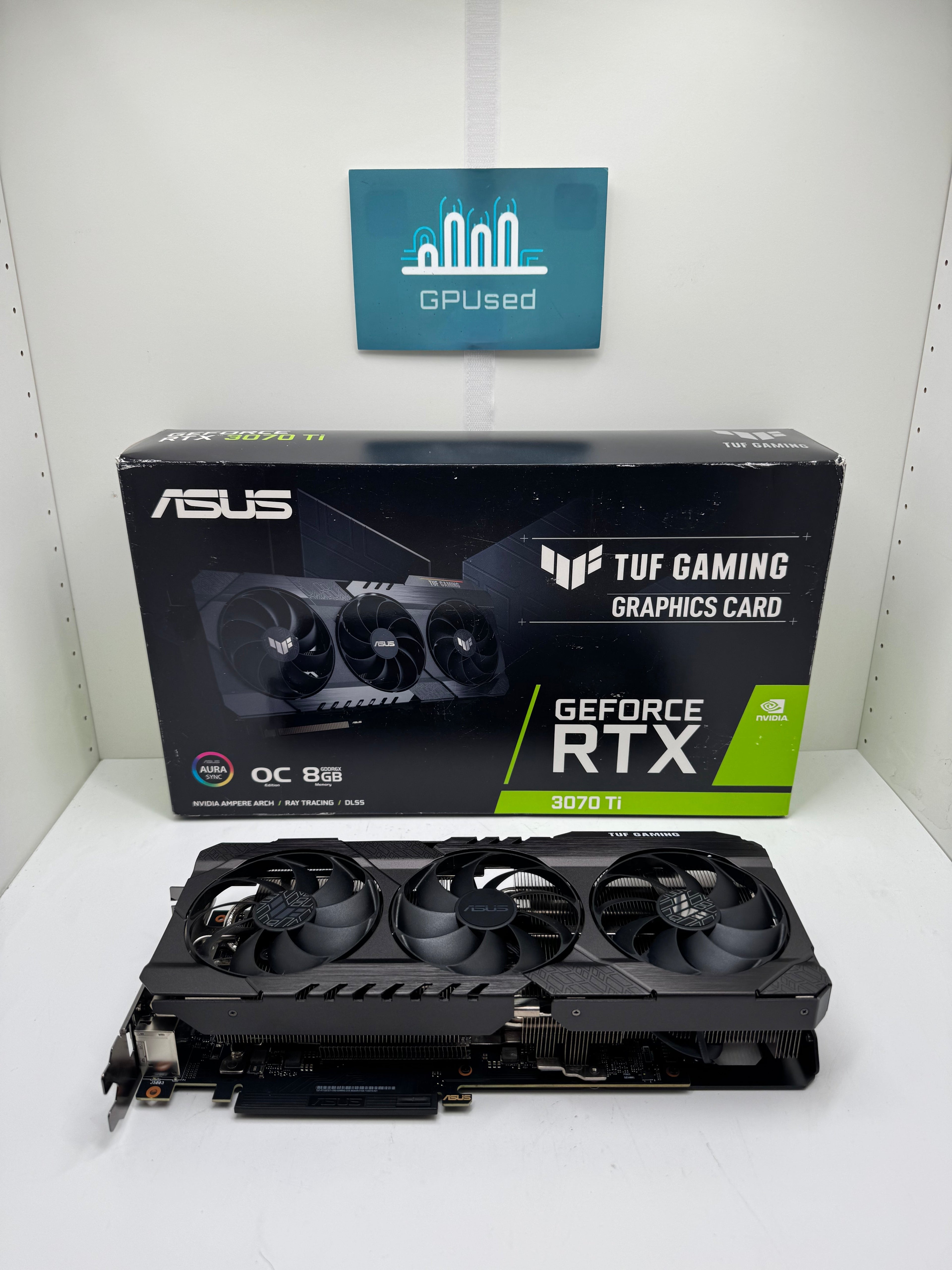 ASUS Nvidia GeForce RTX 3070 Ti Tuf Gaming 8GB GDDR6X - A - 10% Off (Was £269.99)
