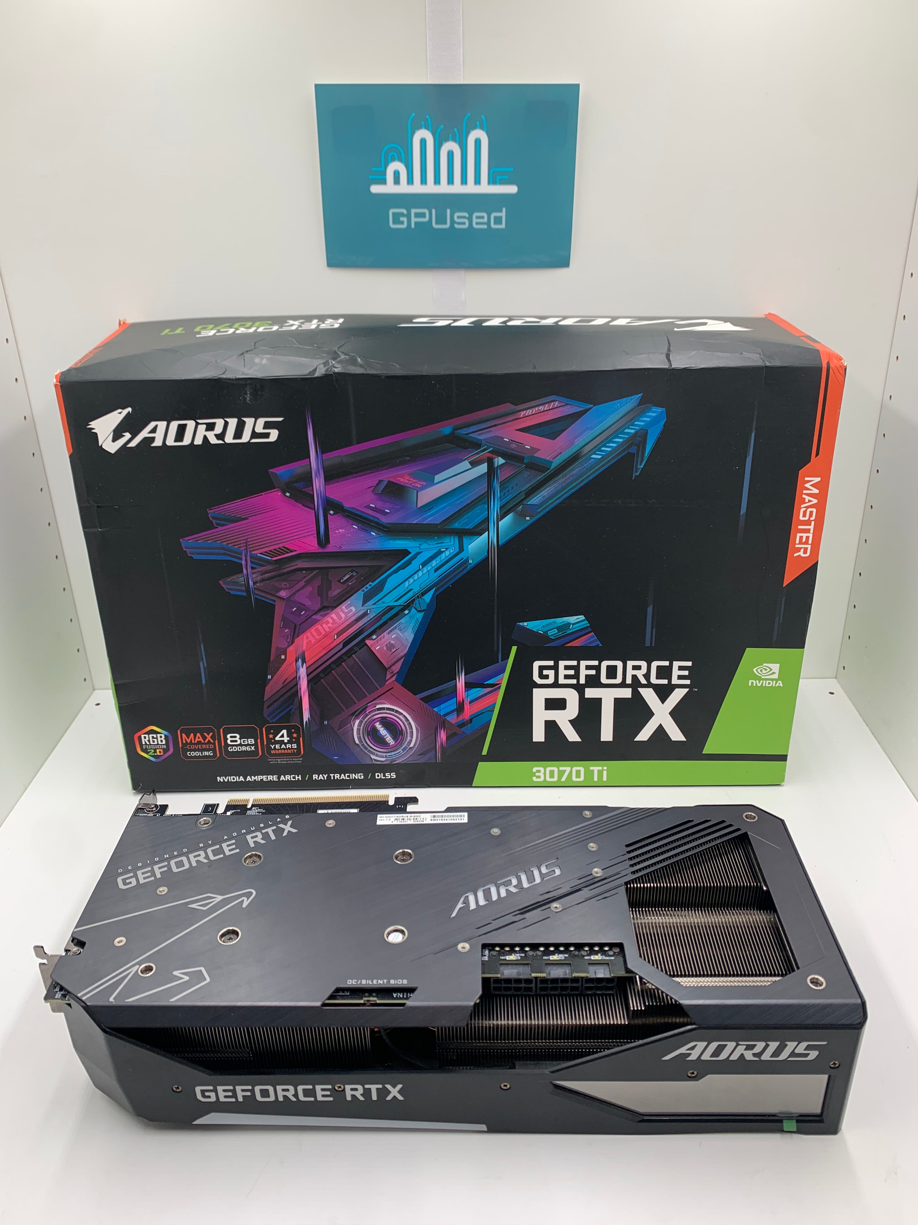 Gigabyte Aorus Nvidia GeForce RTX 3070 Ti Master 8GB GDDR6X - A - 10% Off (Was £289.99)