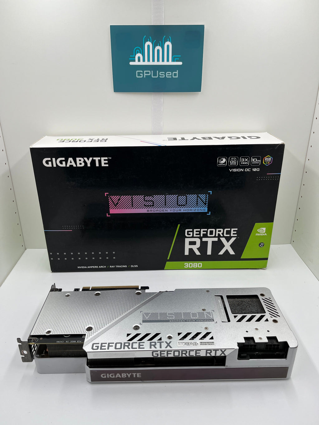 Gigabyte Nvidia GeForce RTX 3080 Vision 10GB GDDR6X - A - 10% Off (Was £359.99)
