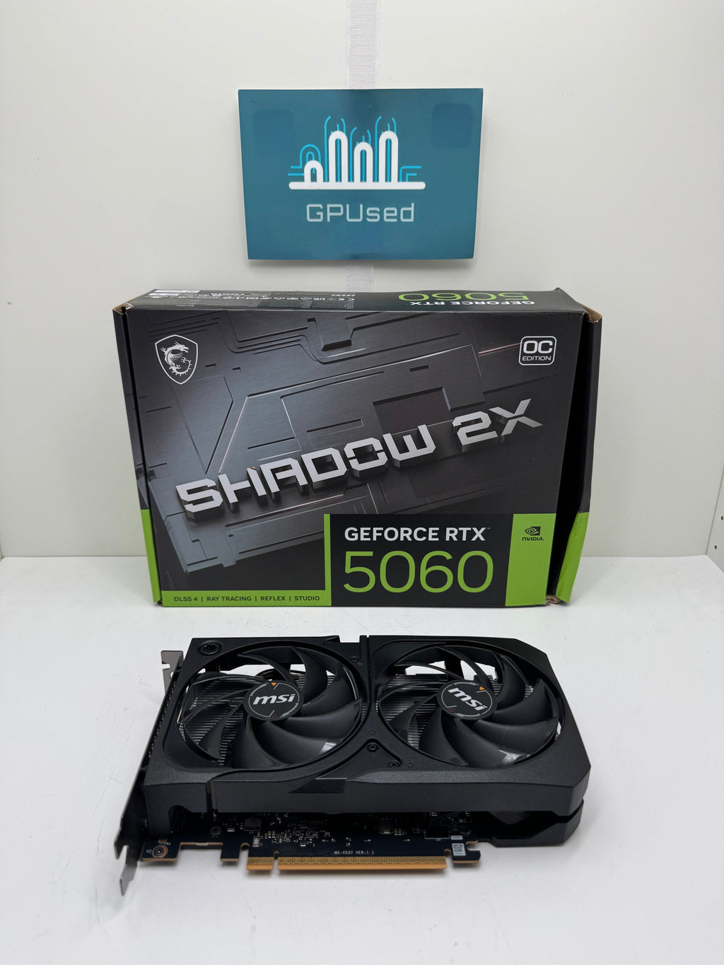 MSI Nvidia GeForce RTX 5060 Shadow 2X 8GB GDDR7 - A
