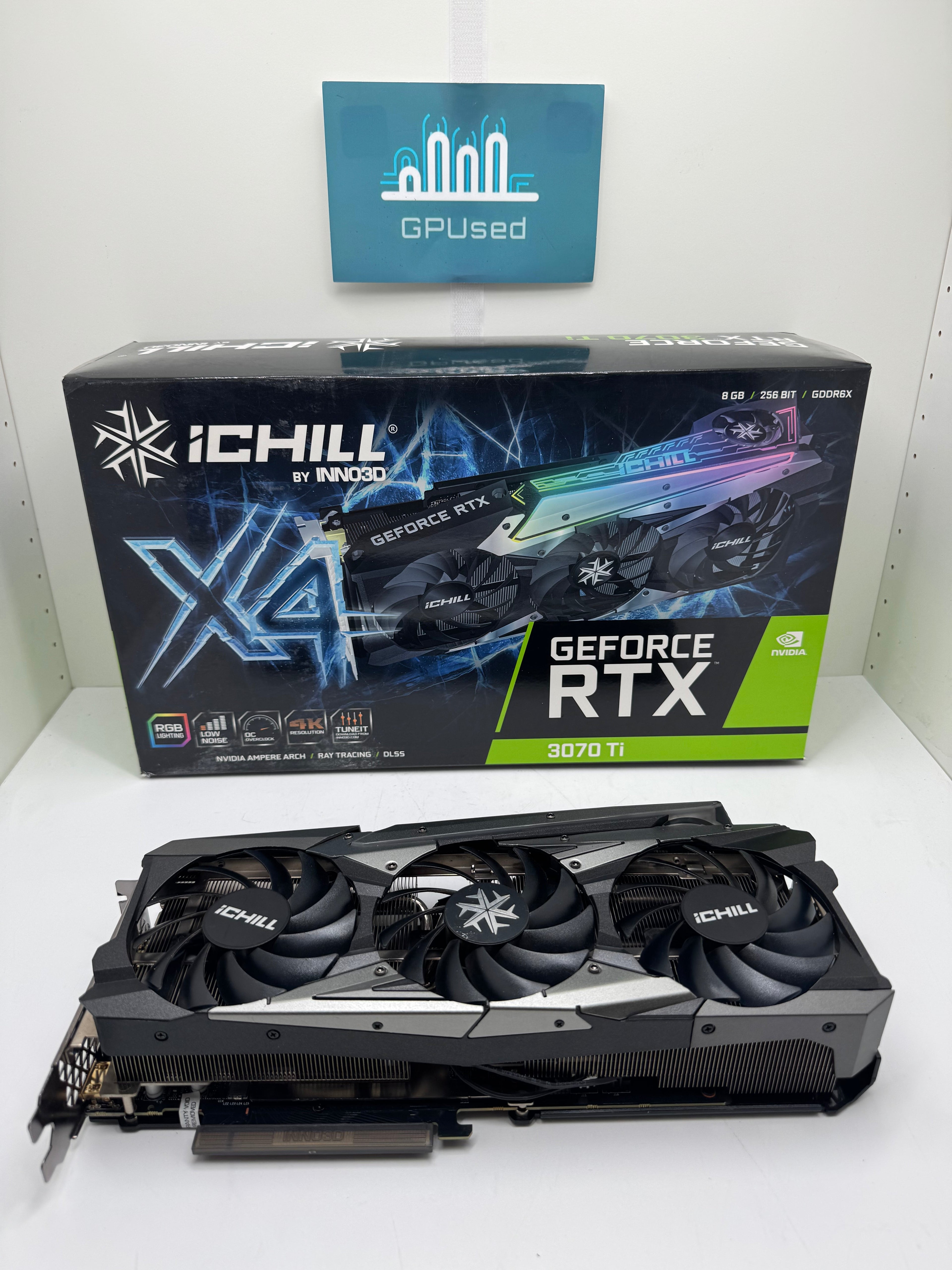 Inno3D Nvidia GeForce RTX 3070 Ti iChill X4 8GB GDDR6X - A - 10% Off (Was £249.99)