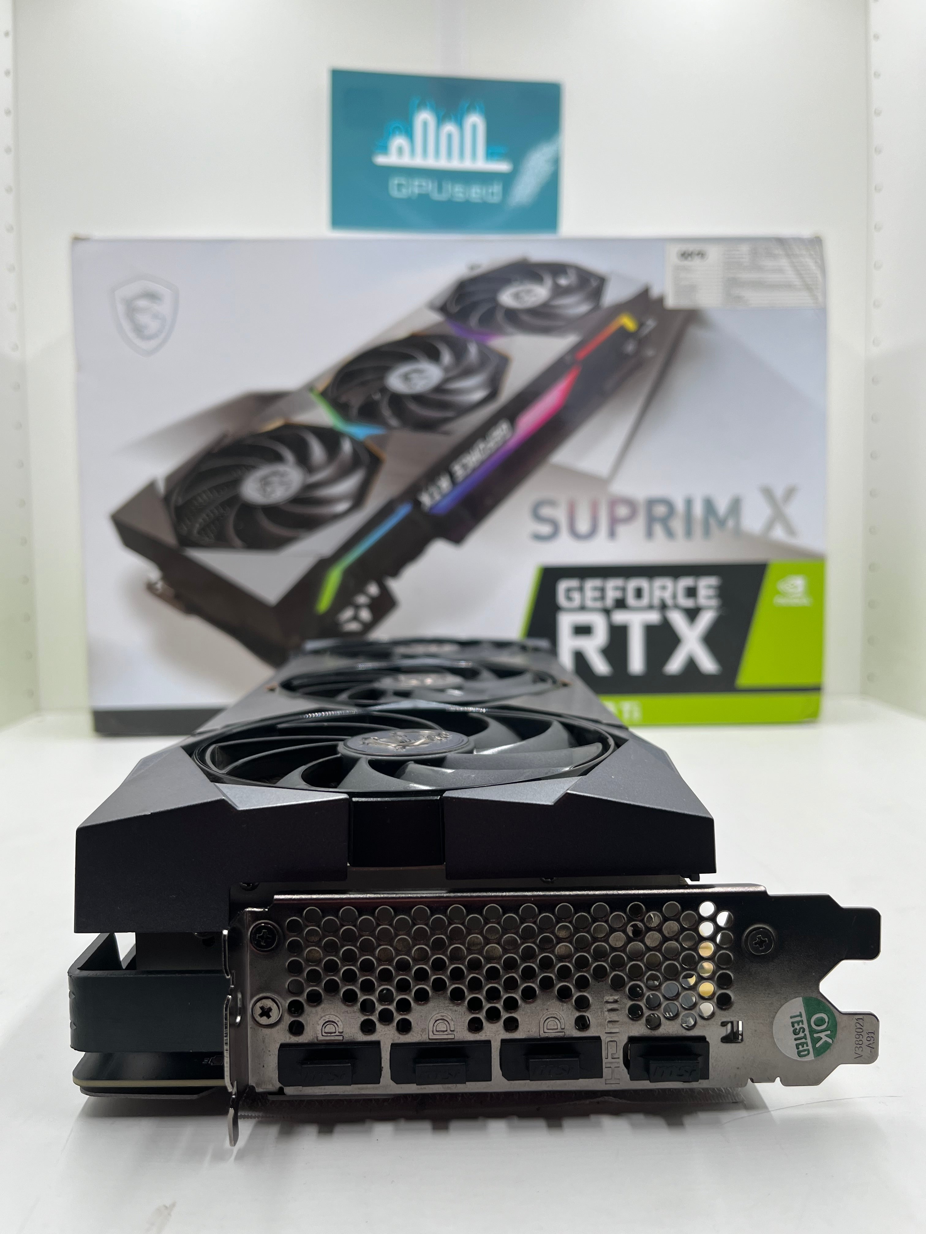 MSI Nvidia GeForce RTX 3070 Ti Suprim X 8GB GDDR6X - A - 10% Off (Was £299.99)