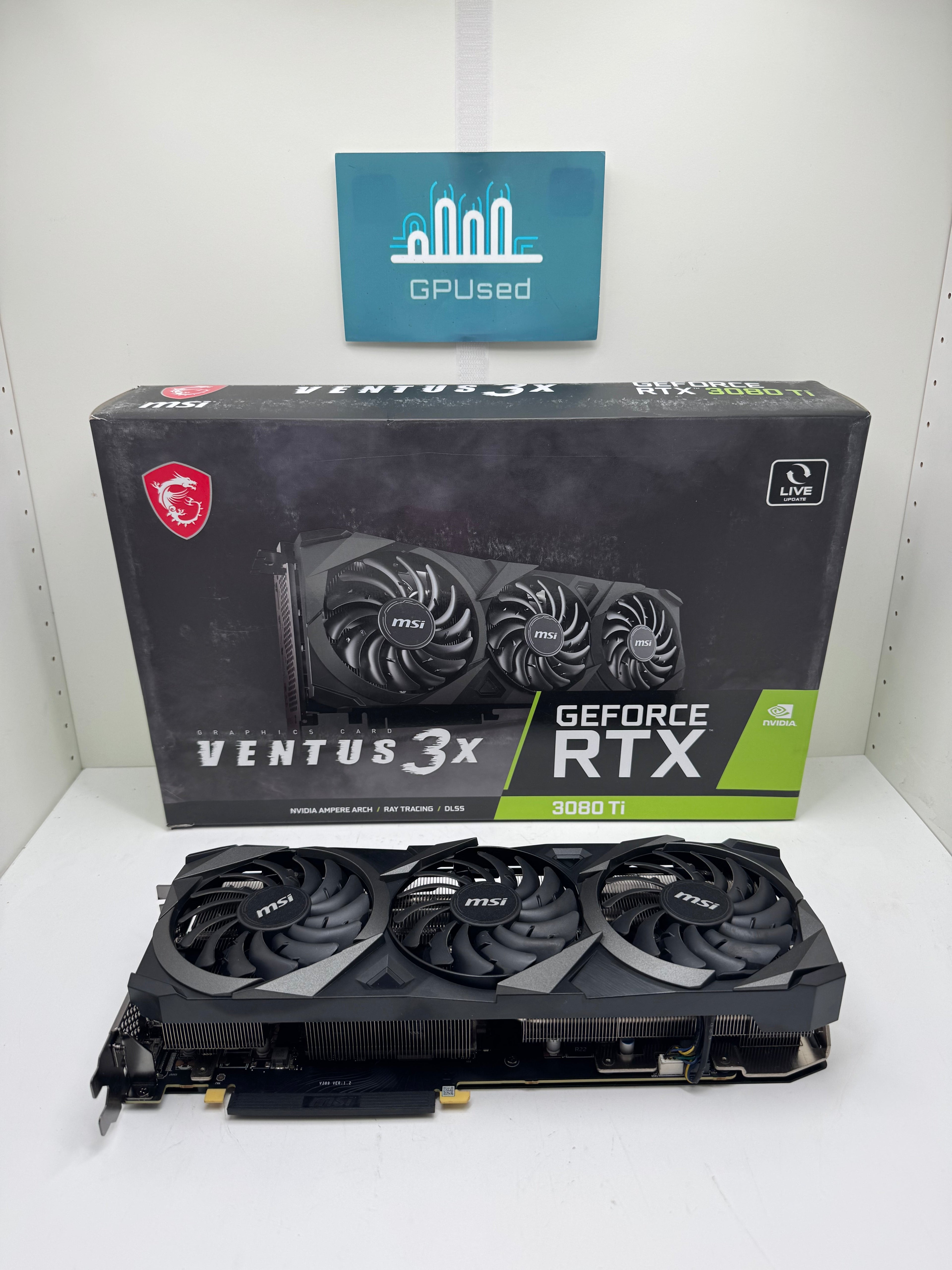 MSI Nvidia GeForce RTX 3080 Ti Ventus 3X 12GB GDDR6X - A - 10% Off (Was £439.99)