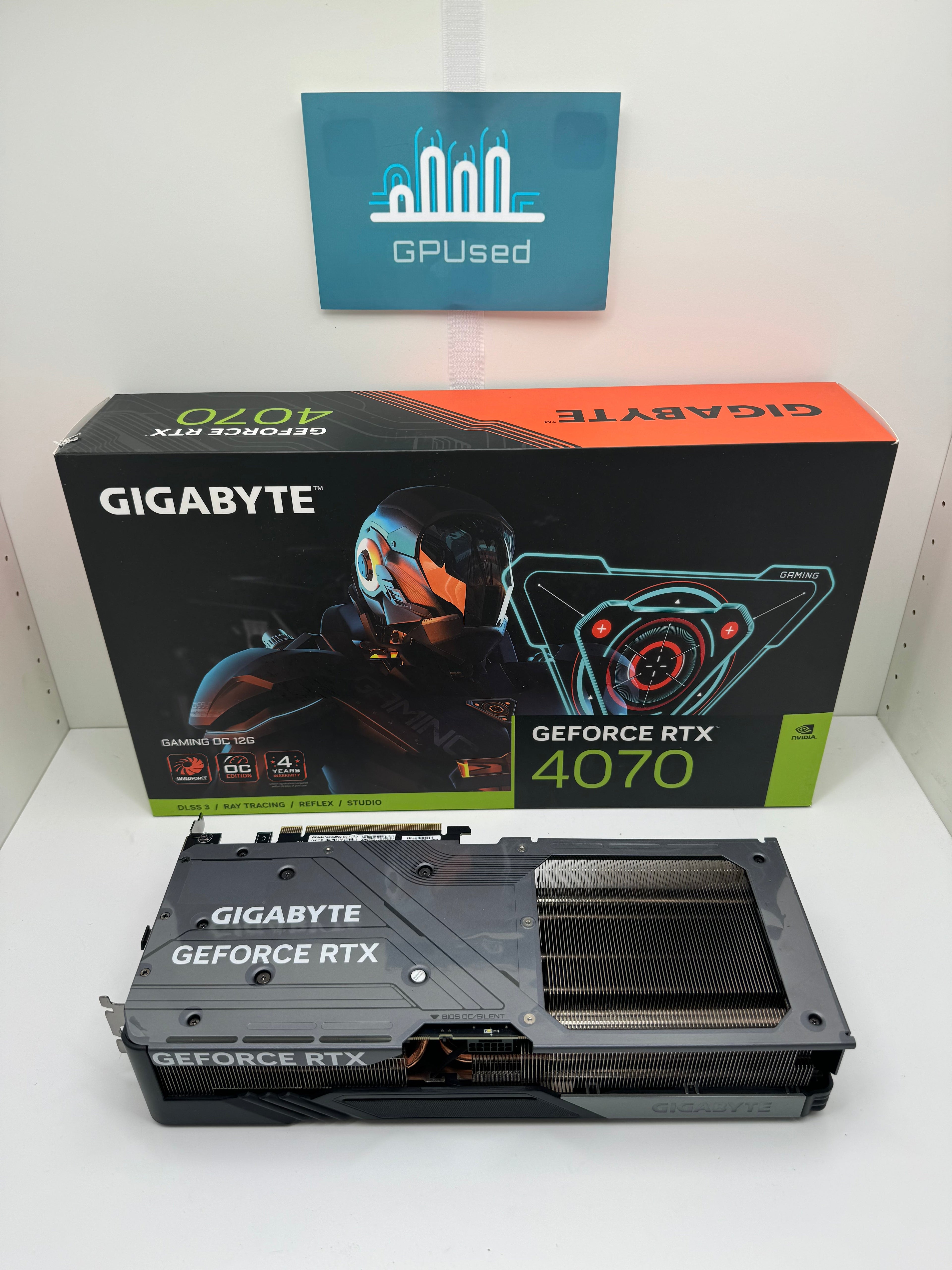 Gigabyte Nvidia GeForce RTX 4070 Gaming OC 12GB GDDR6X - A