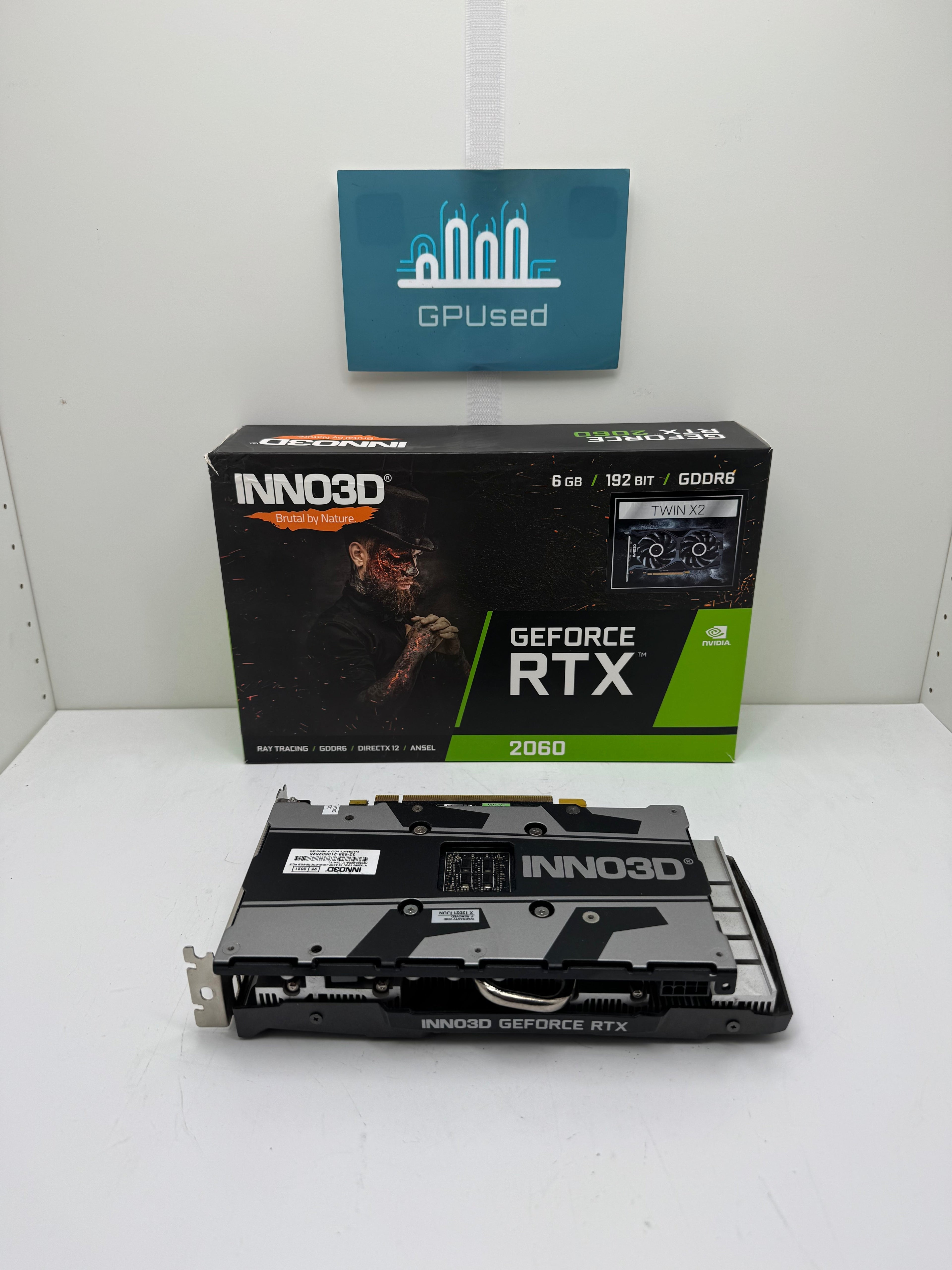 Inno3D Nvidia GeForce RTX 2060 Twin X2 6GB GDDR6 - A