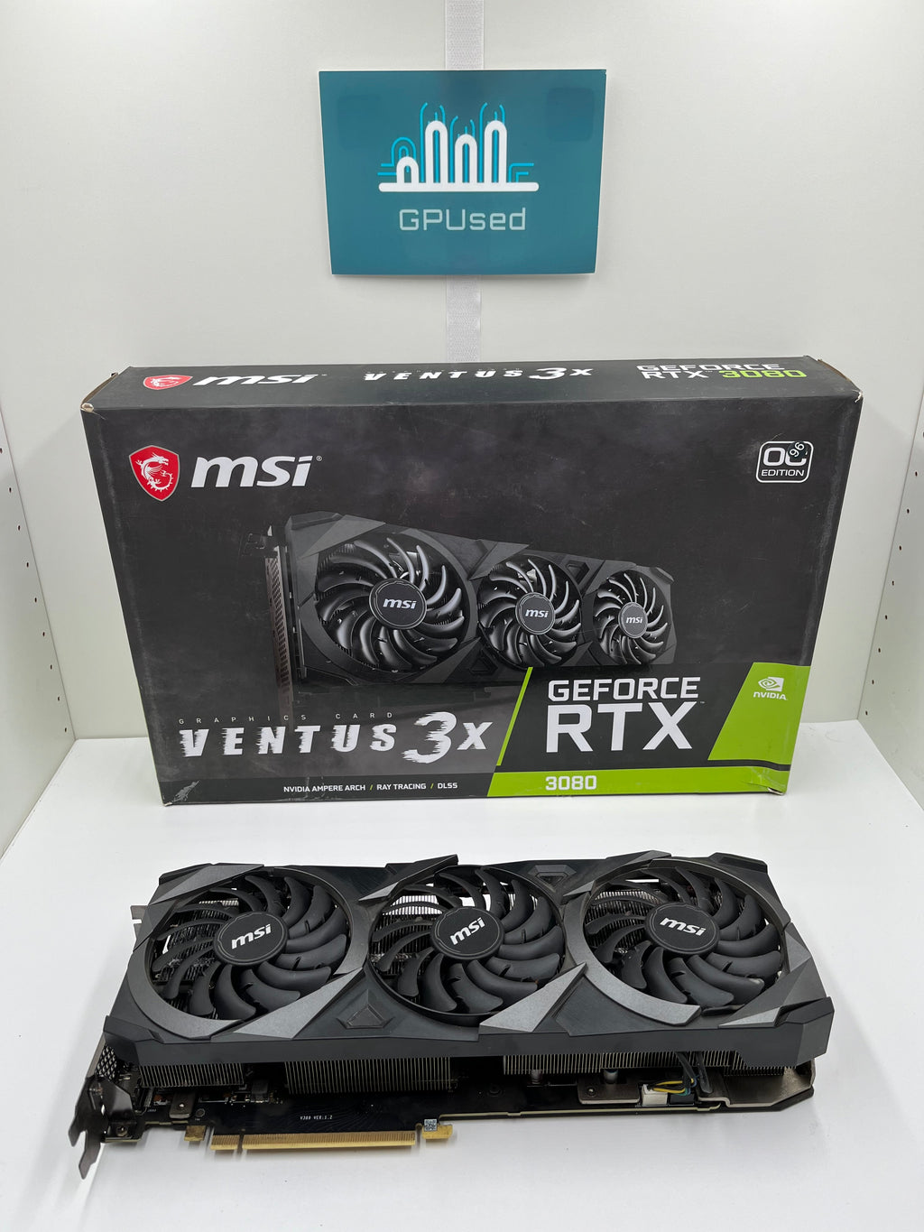 MSI Nvidia GeForce RTX 3080 Ventus 3X 10GB GDDR6X - A - 10% Off (Was £319.99)