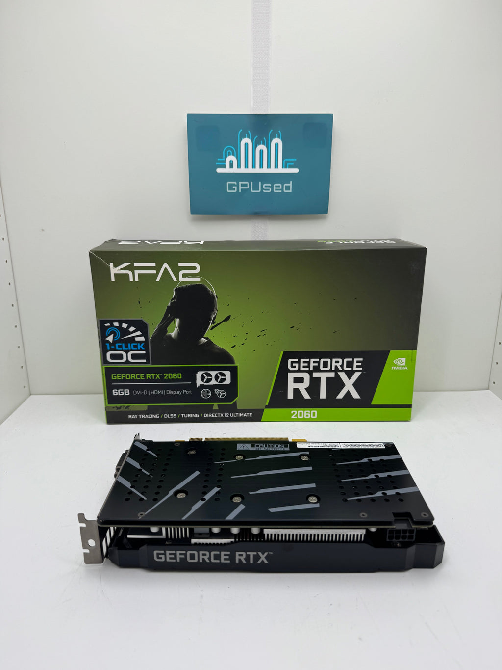 KFA2 Nvidia GeForce RTX 2060 1-Click OC 6GB GDDR6 - A