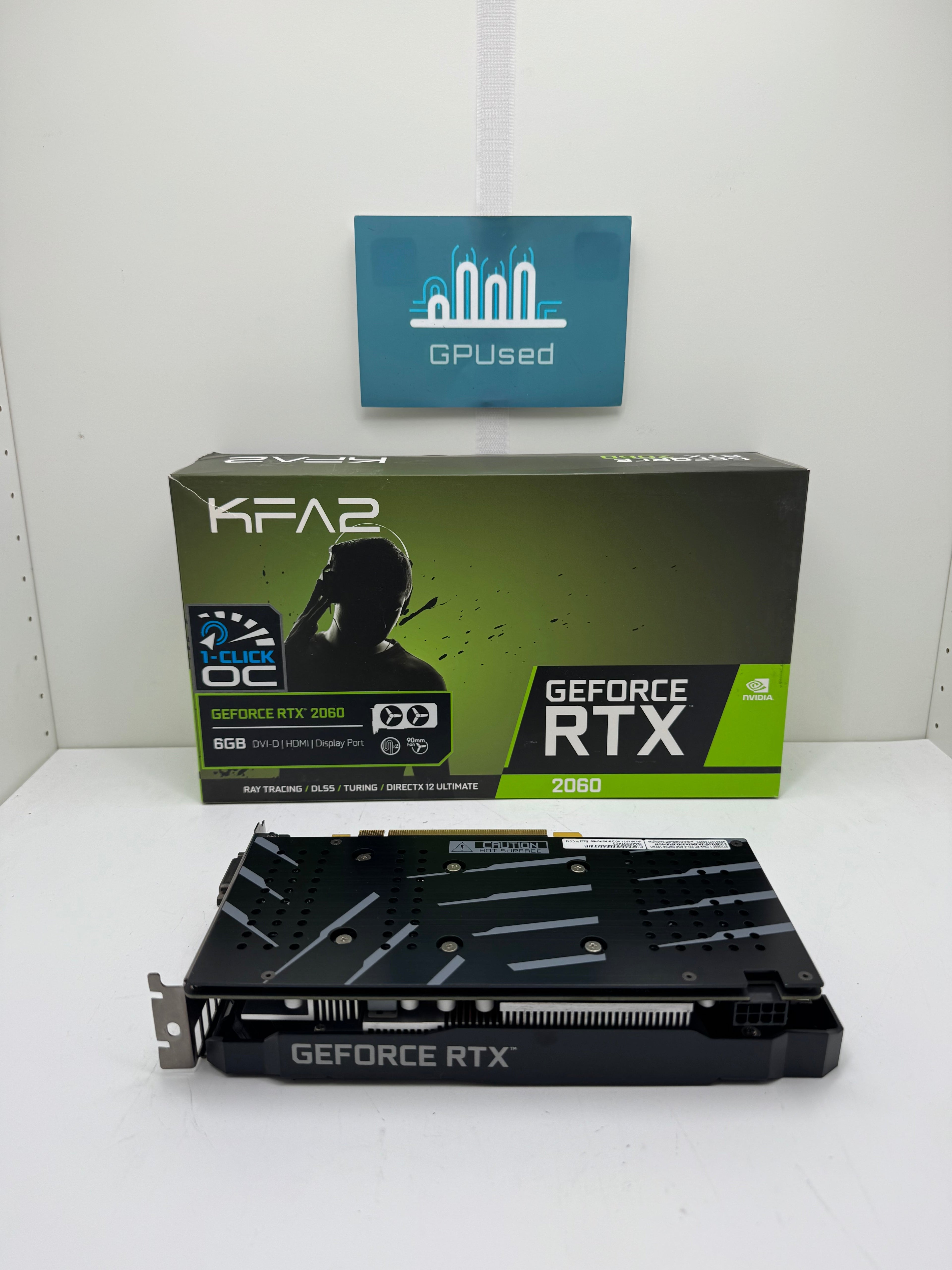 KFA2 Nvidia GeForce RTX 2060 1-Click OC 6GB GDDR6 - A