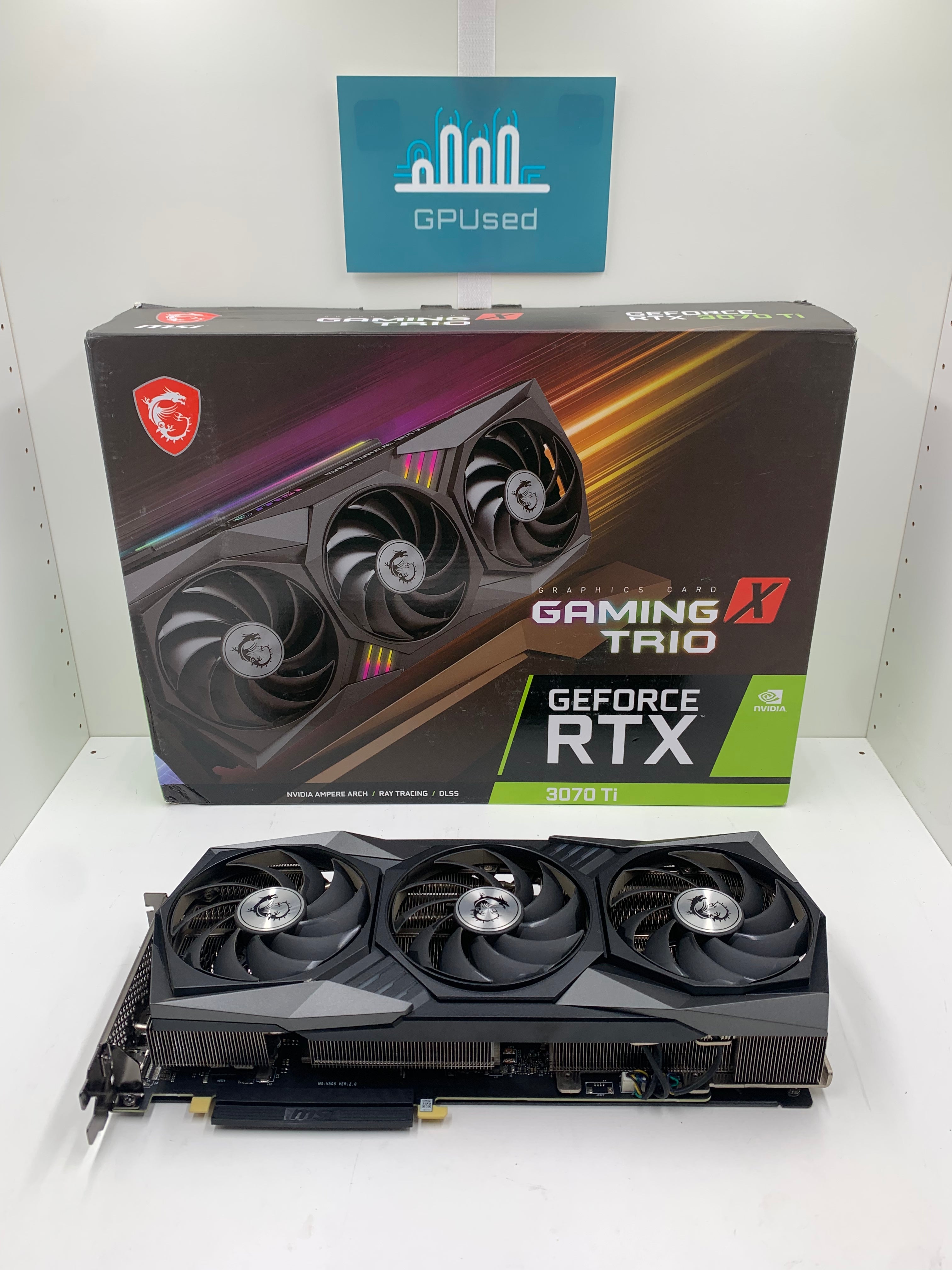 MSI Nvidia GeForce RTX 3070 Ti Gaming X Trio 8GB GDDR6X - A - 10% Off (Was £279.99)