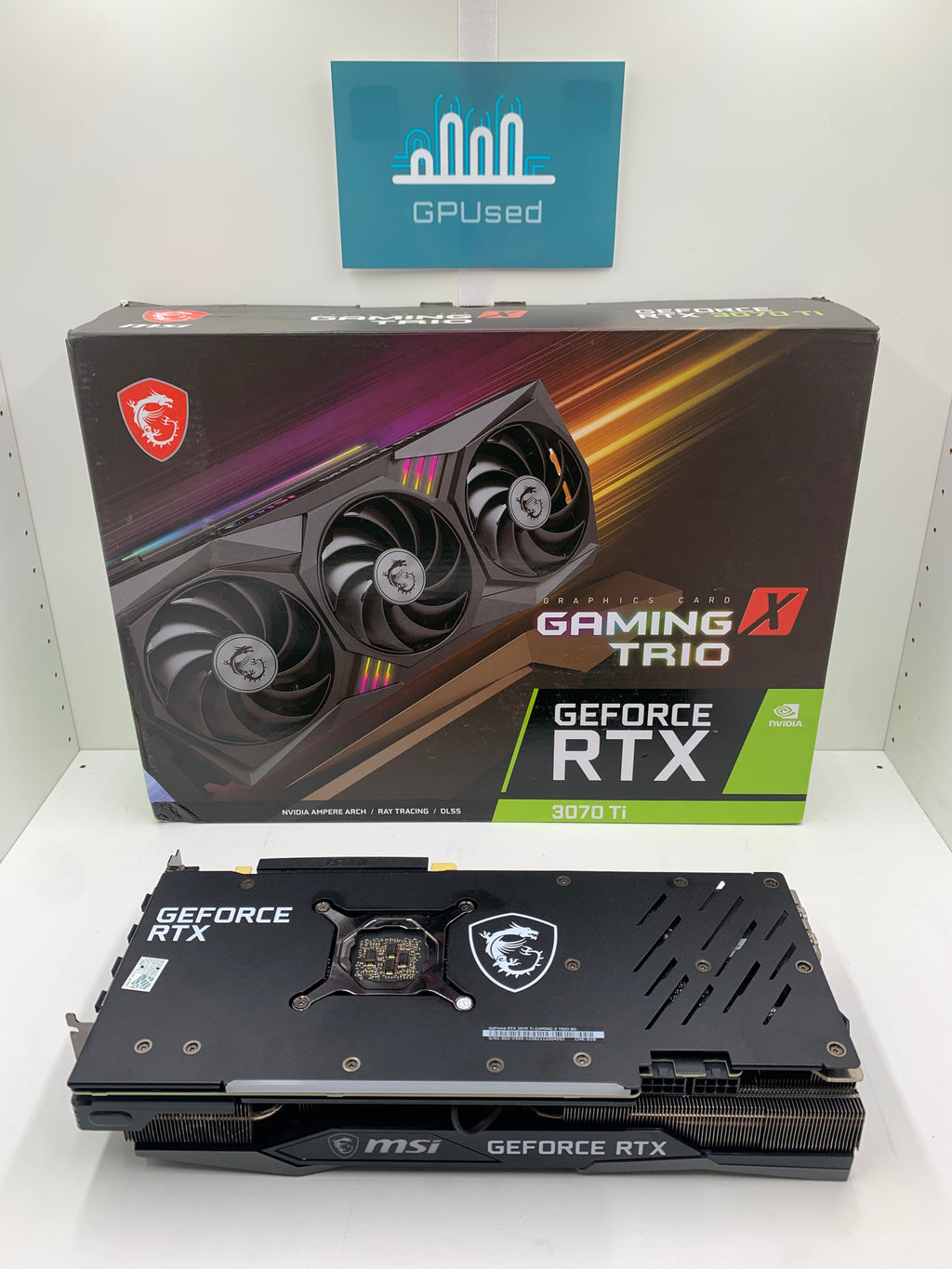 MSI Nvidia GeForce RTX 3070 Ti Gaming X Trio 8GB GDDR6X - A - 10% Off (Was £279.99)