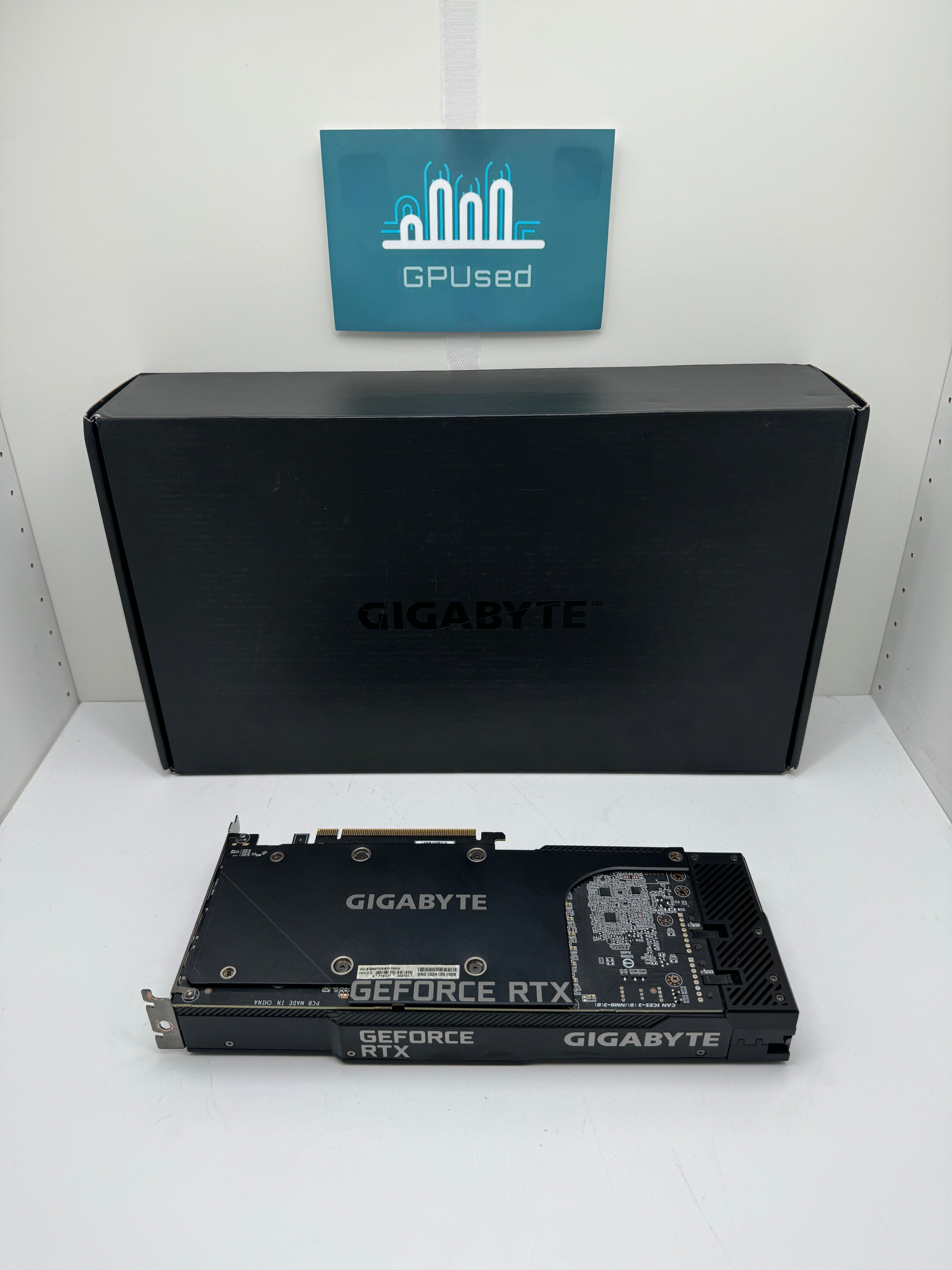 Gigabyte Nvidia GeForce RTX 3080 Turbo 10GB GDDR6X - B - 10% Off (Was £309.99)