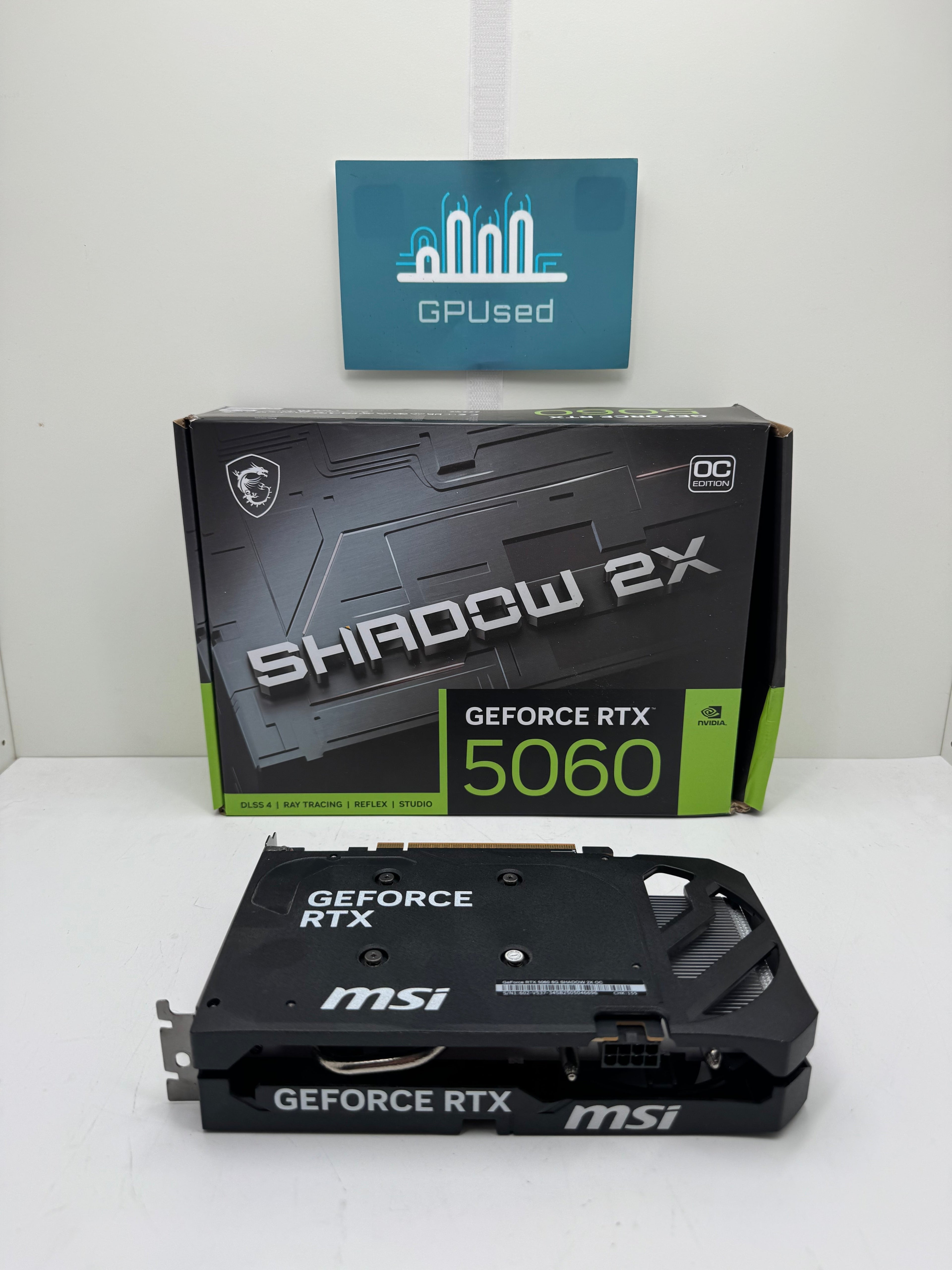 MSI Nvidia GeForce RTX 5060 Shadow 2X 8GB GDDR7 - A