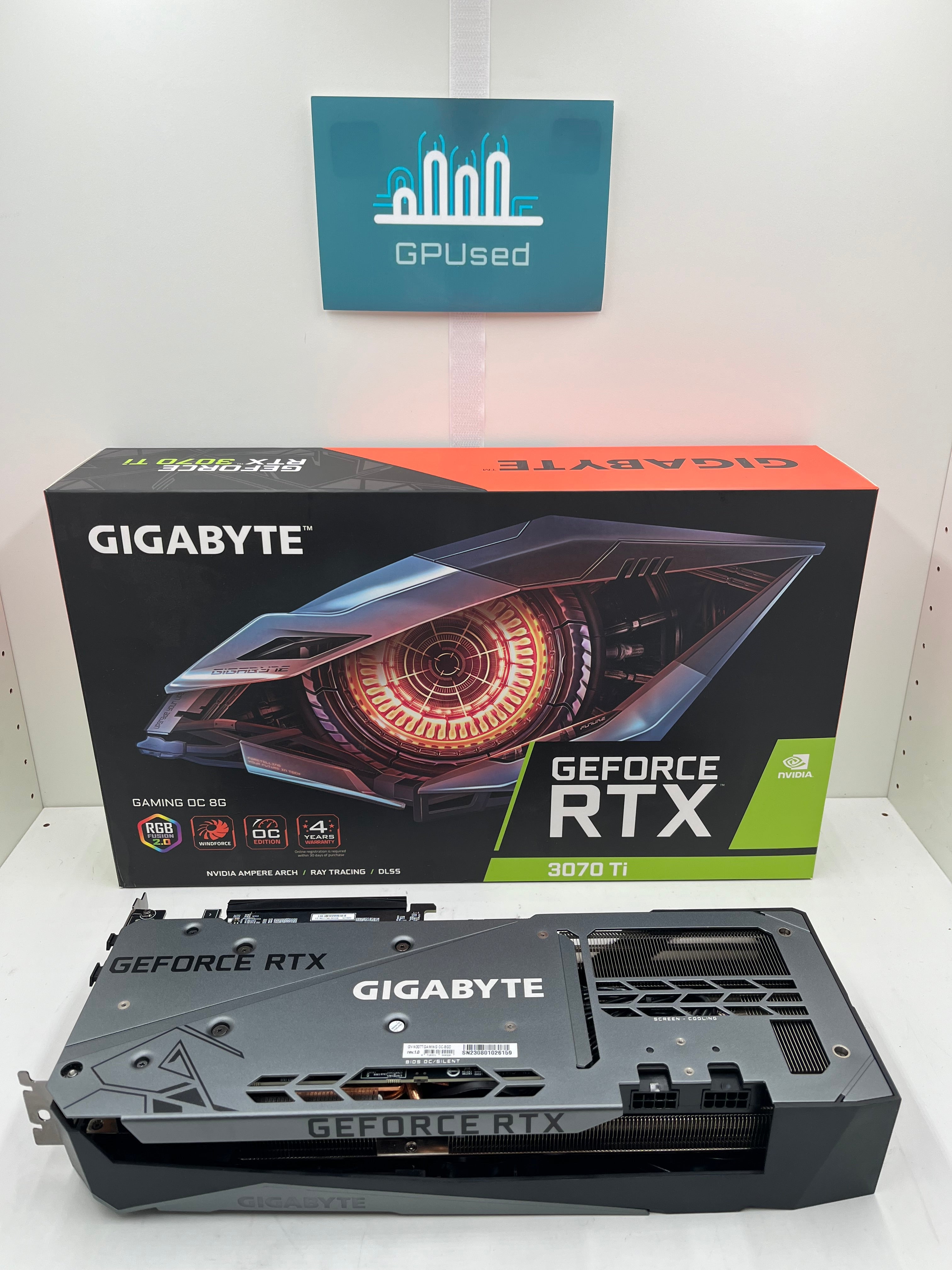 Gigabyte Nvidia GeForce RTX 3070 Ti Gaming 8GB GDDR6X - A - 10% Off (Was £249.99)