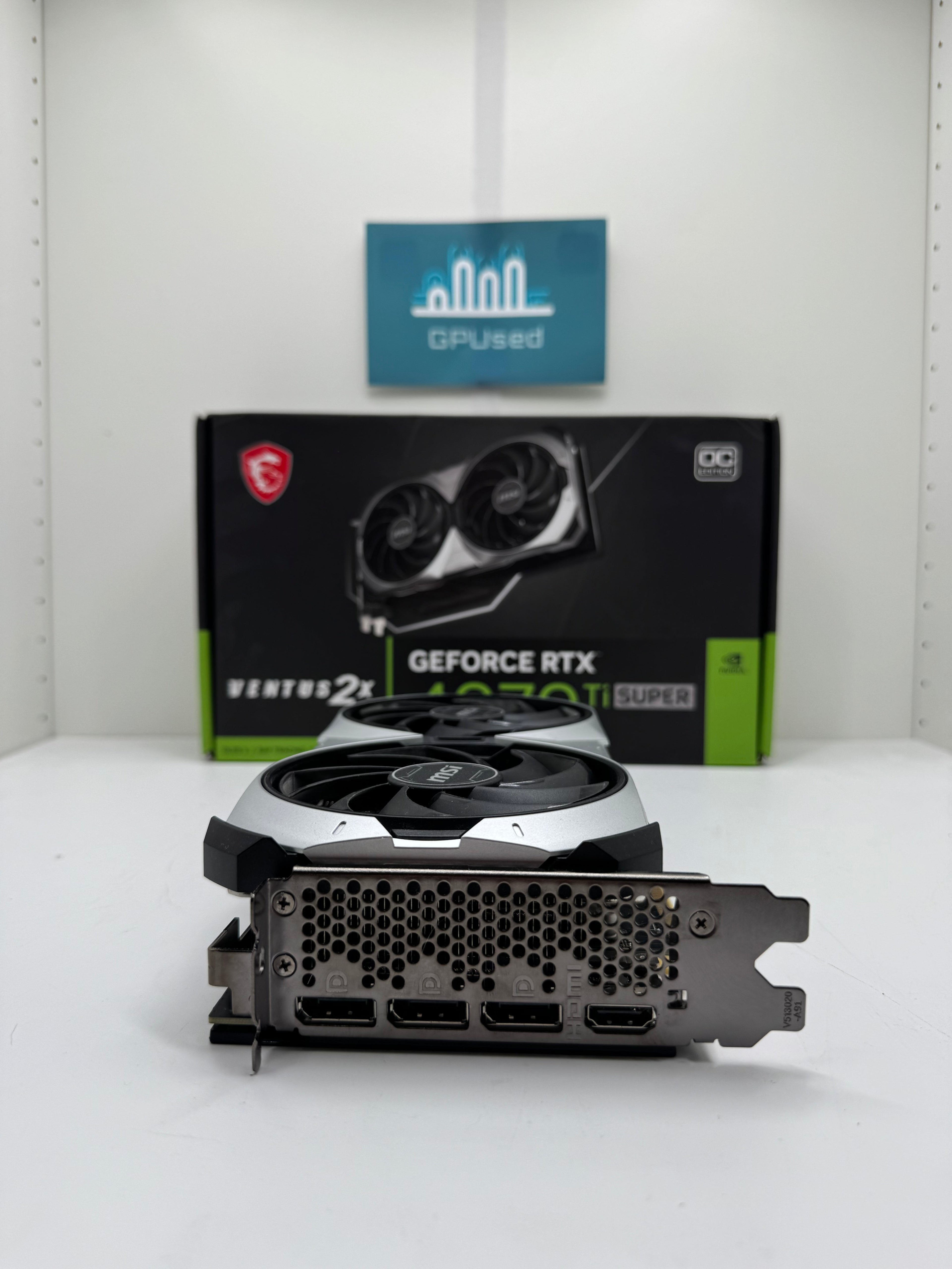 MSI Nvidia GeForce RTX 4070 Ti Super Ventus 2X 16GB GDDR6X - A