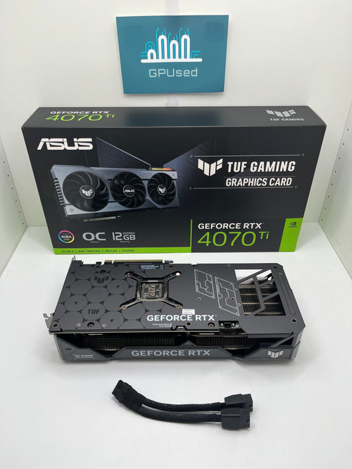 ASUS Nvidia GeForce RTX 4070 Ti Tuf 12GB GDDR6X - A