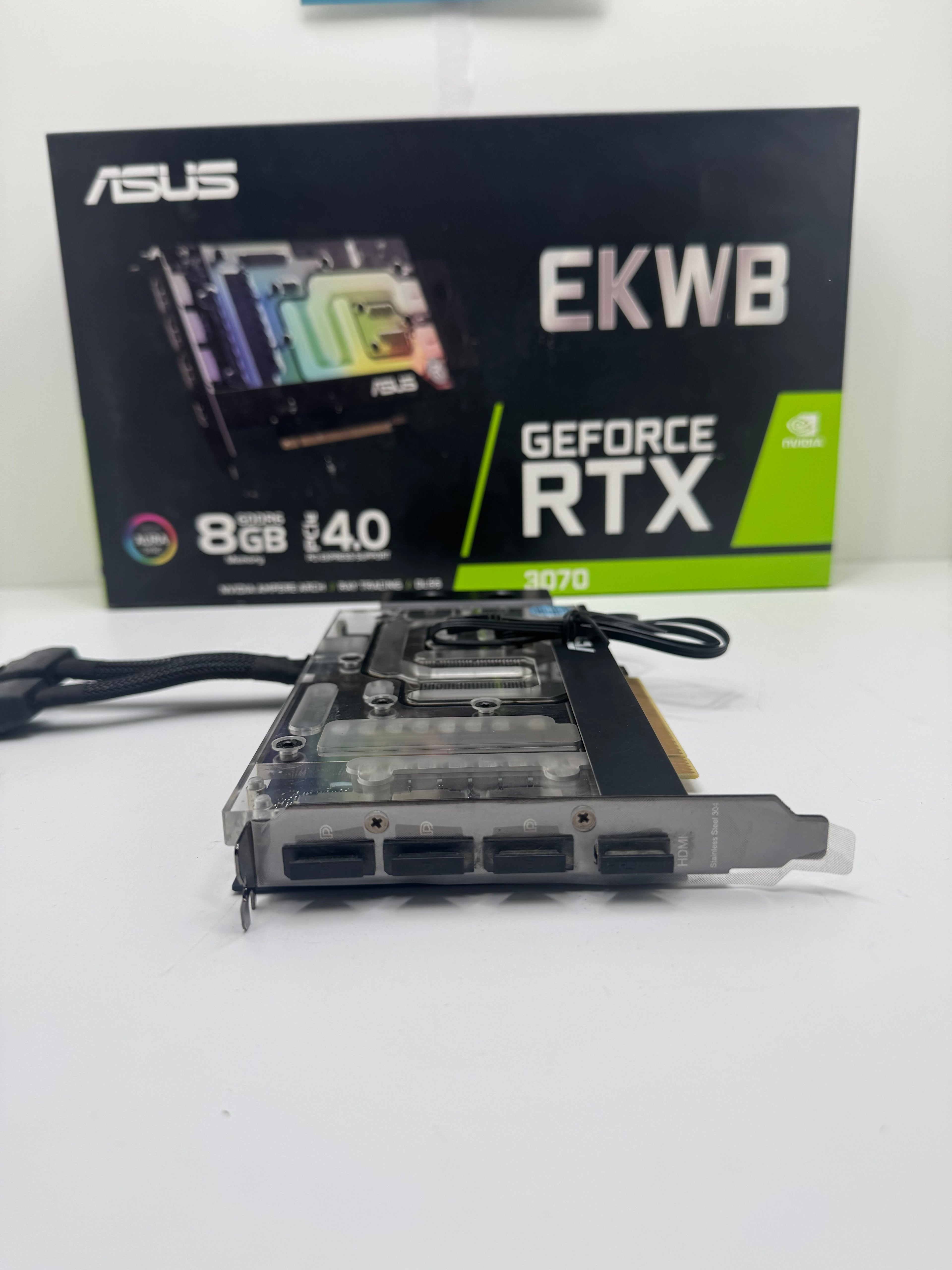 ASUS Nvidia GeForce RTX 3070 EKWB 8GB GDDR6 - A - 10% Off (Was £209.99)