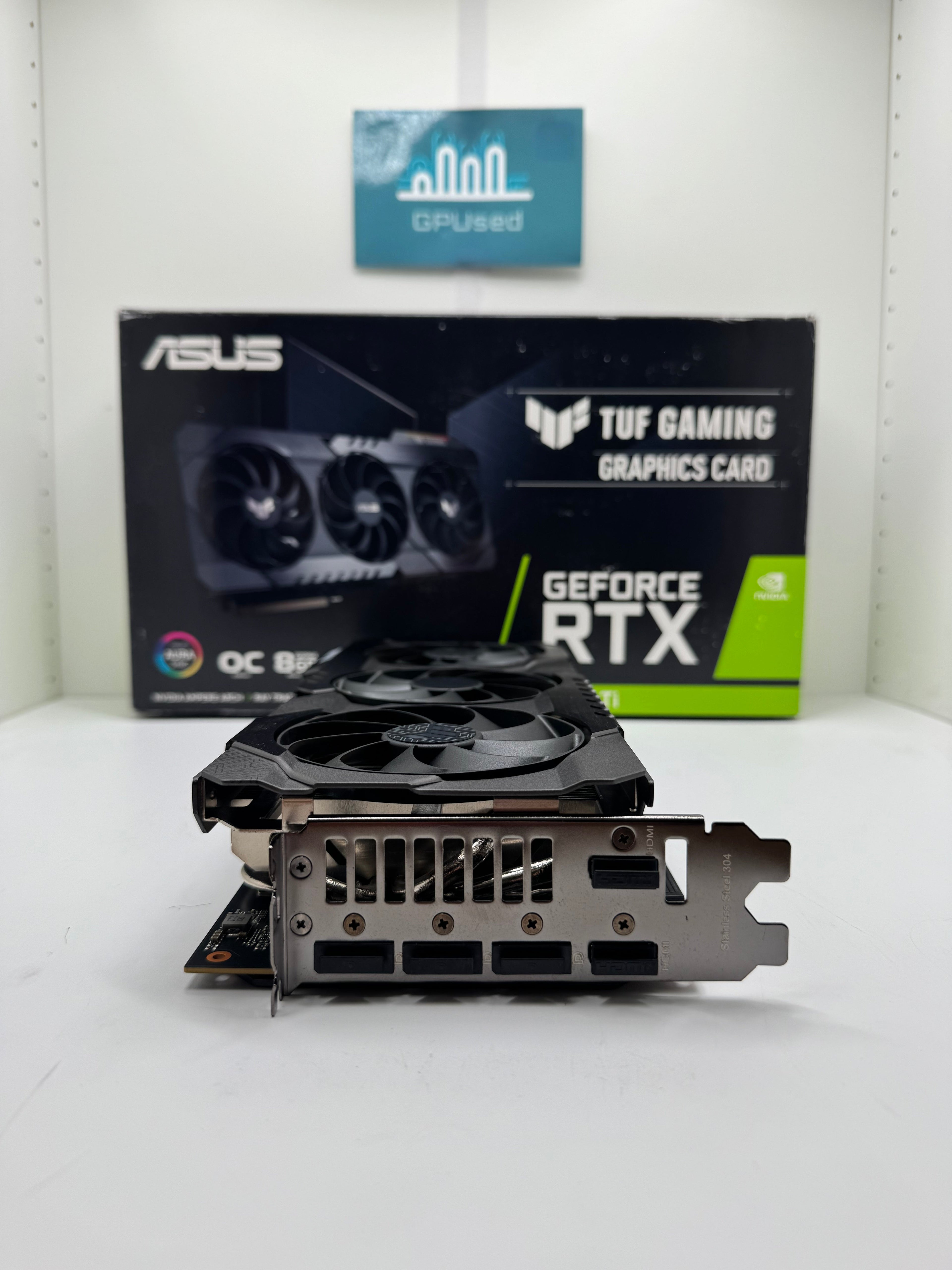 ASUS Nvidia GeForce RTX 3070 Ti Tuf Gaming 8GB GDDR6X - A - 10% Off (Was £269.99)