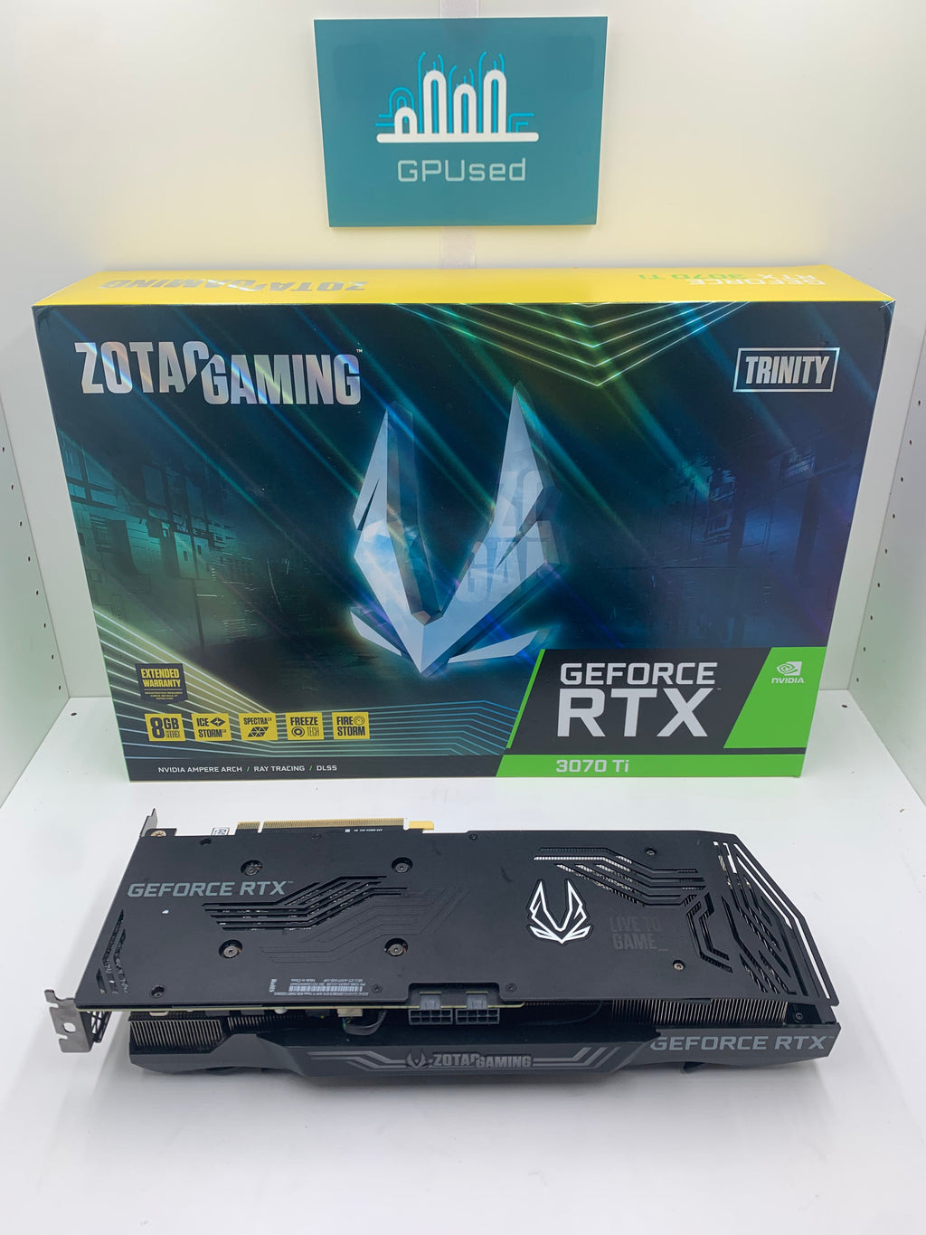 Zotac Nvidia GeForce RTX 3070 Ti Trinity 8GB GDDR6X - A - 10% Off (Was £239.99)