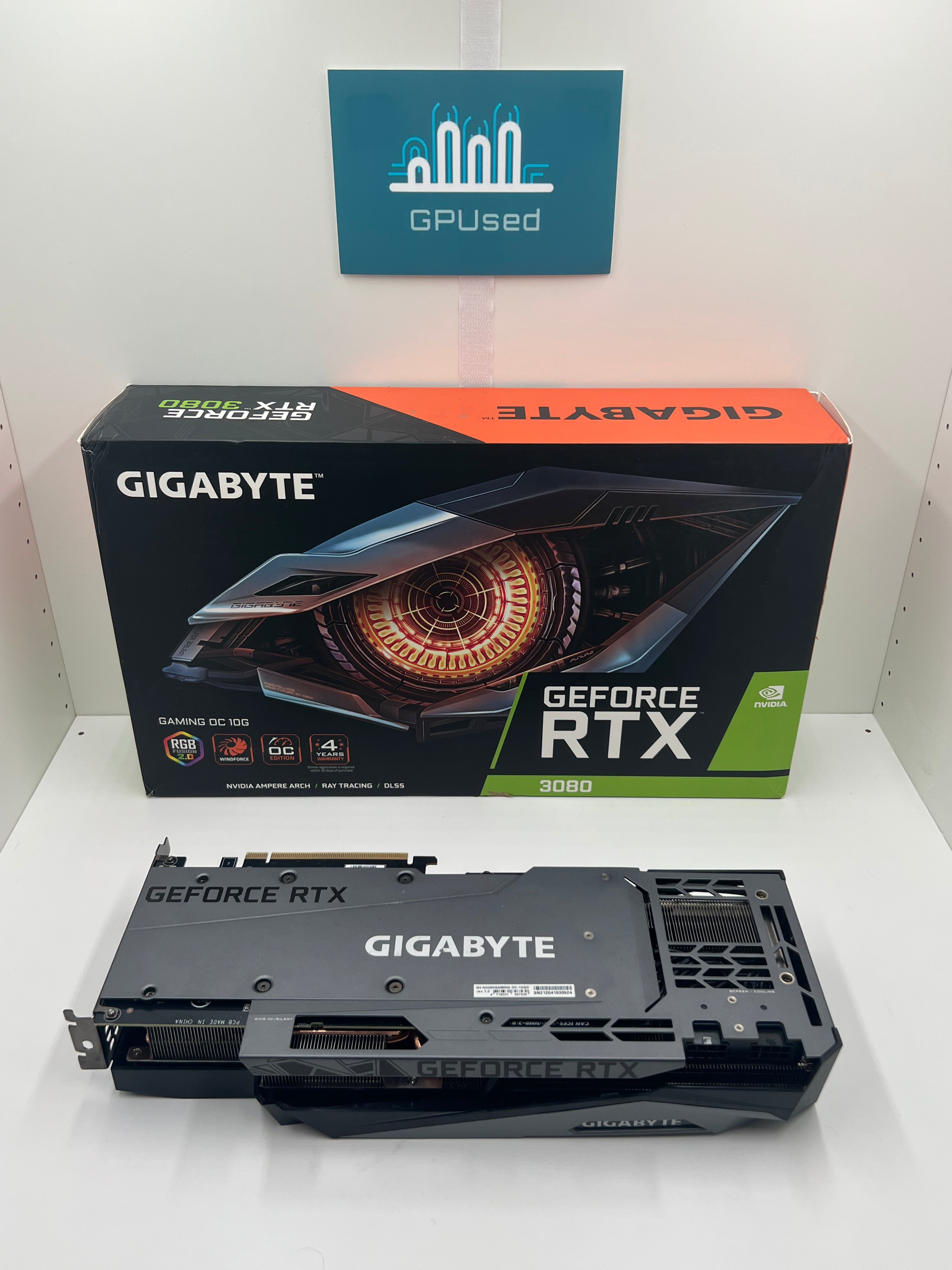Gigabyte Nvidia GeForce RTX 3080 Gaming OC 10GB GDDR6X - A - 10% Off (Was £319.99)