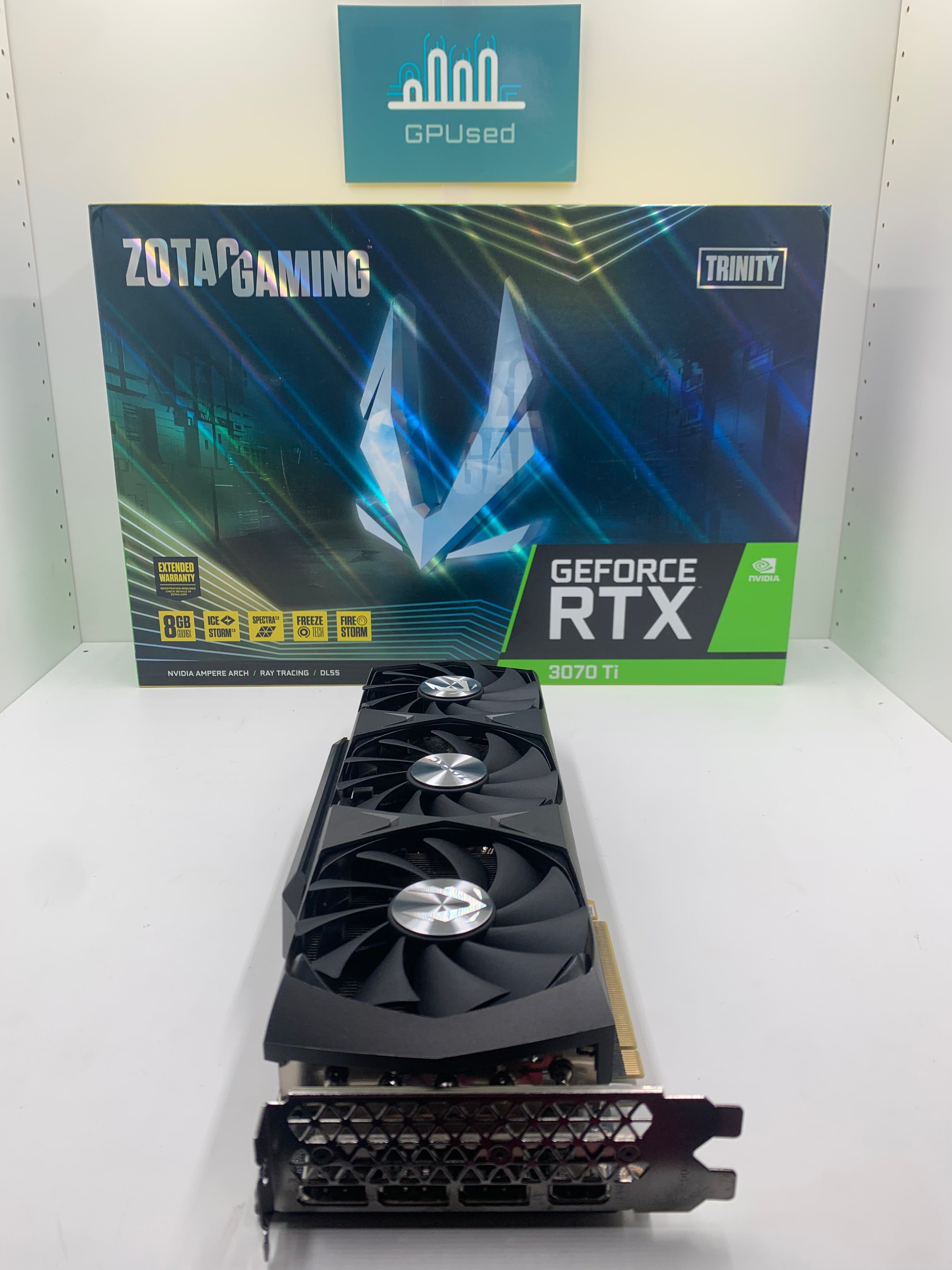 Zotac Nvidia GeForce RTX 3070 Ti Trinity 8GB GDDR6X - A - 10% Off (Was £239.99)