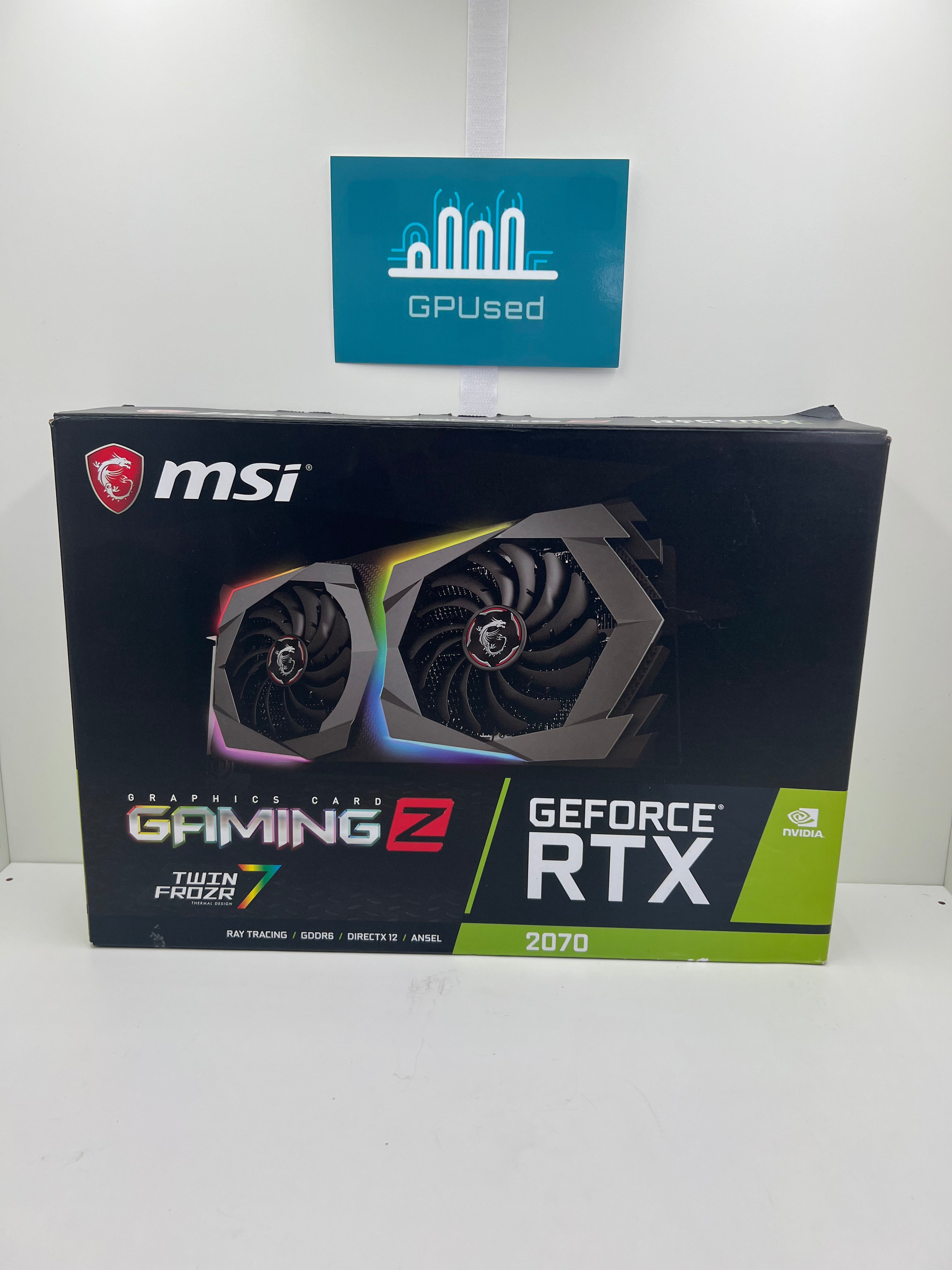 MSI Nvidia GeForce RTX 2070 Gaming Z 8GB GDDR6 - A