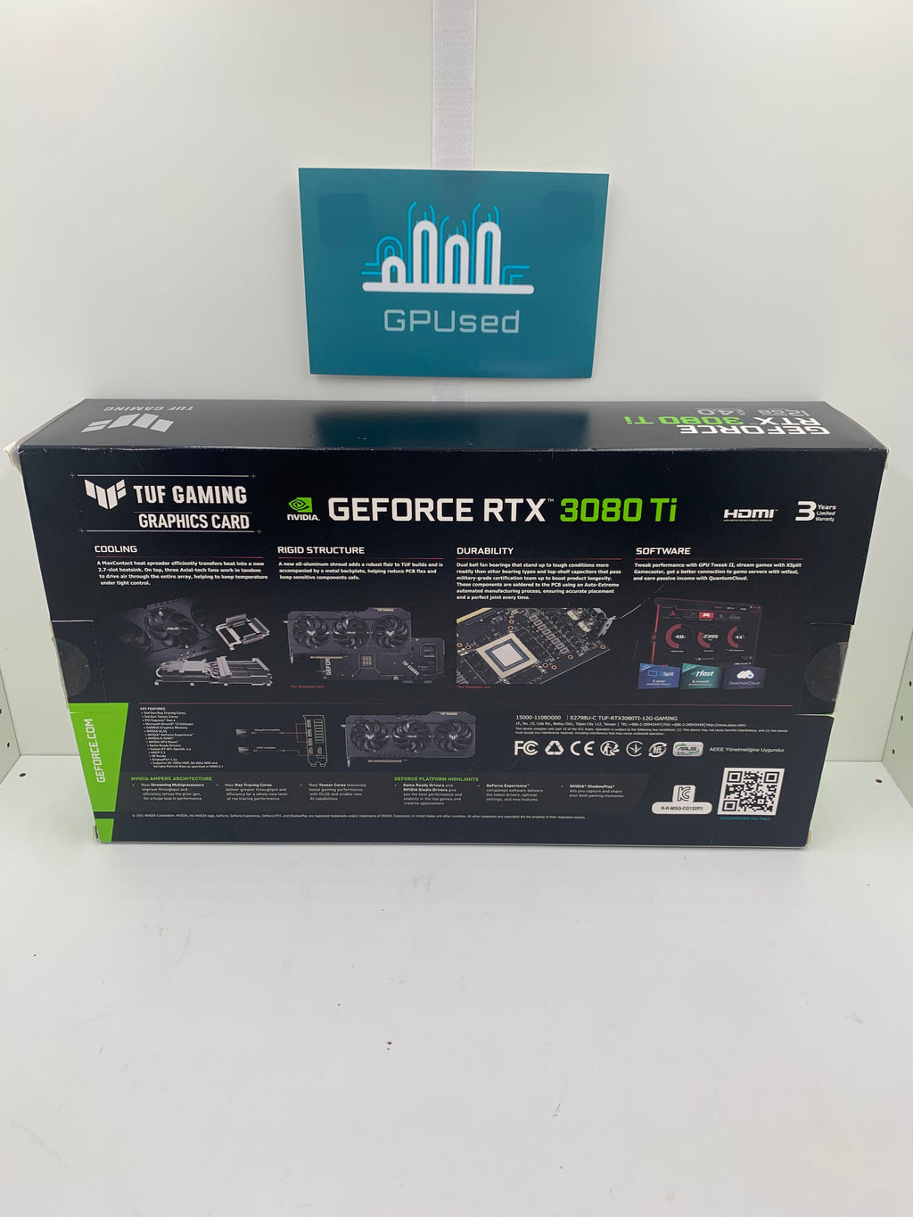 ASUS Nvidia GeForce RTX 3080 Ti TUF Gaming 12GB GDDR6X - A - 10% Off (Was £429.99)