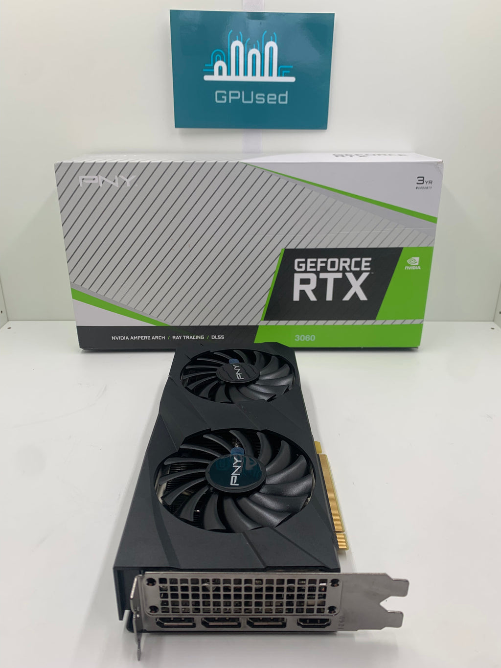 PNY Nvidia GeForce RTX 3060 Verto Dual Fan 8GB GDDR6 - A - 10% Off (Was £189.99)