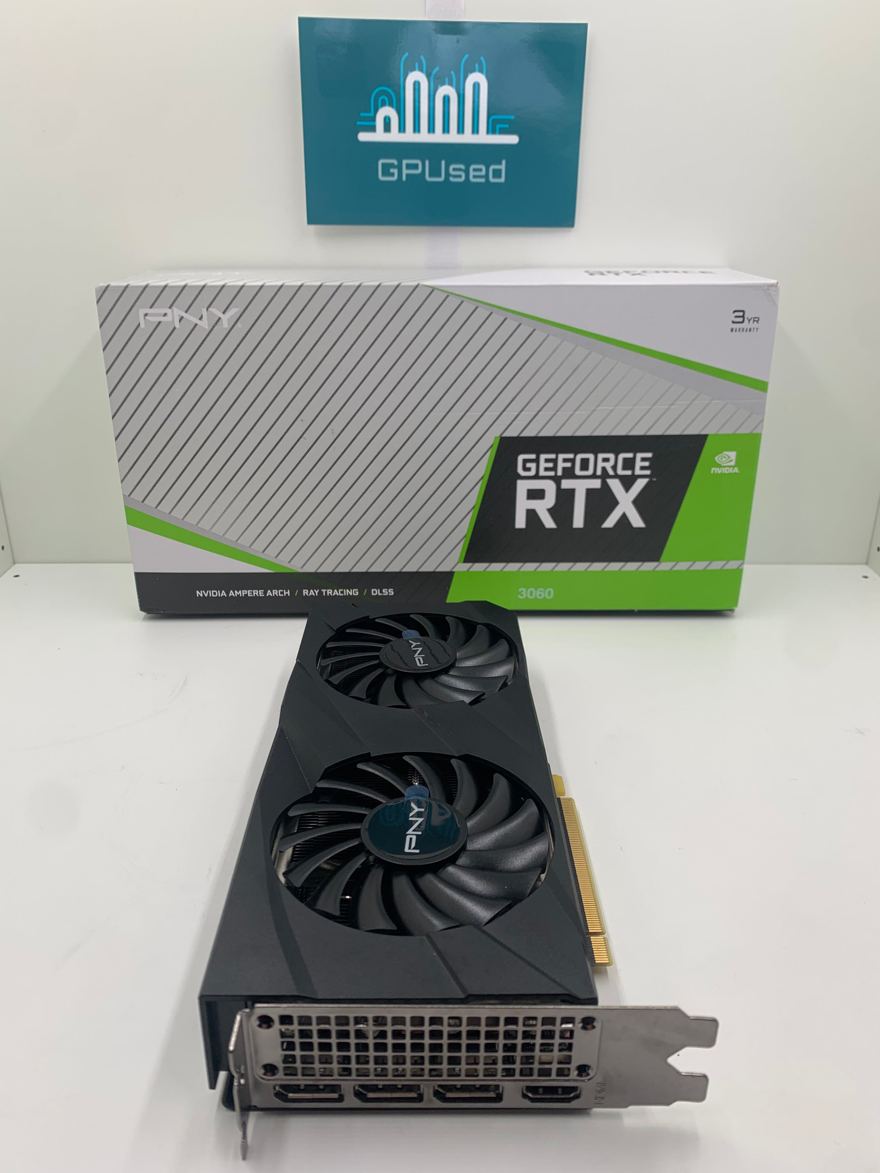PNY Nvidia GeForce RTX 3060 Verto Dual Fan 8GB GDDR6 - A - 10% Off (Was £189.99)