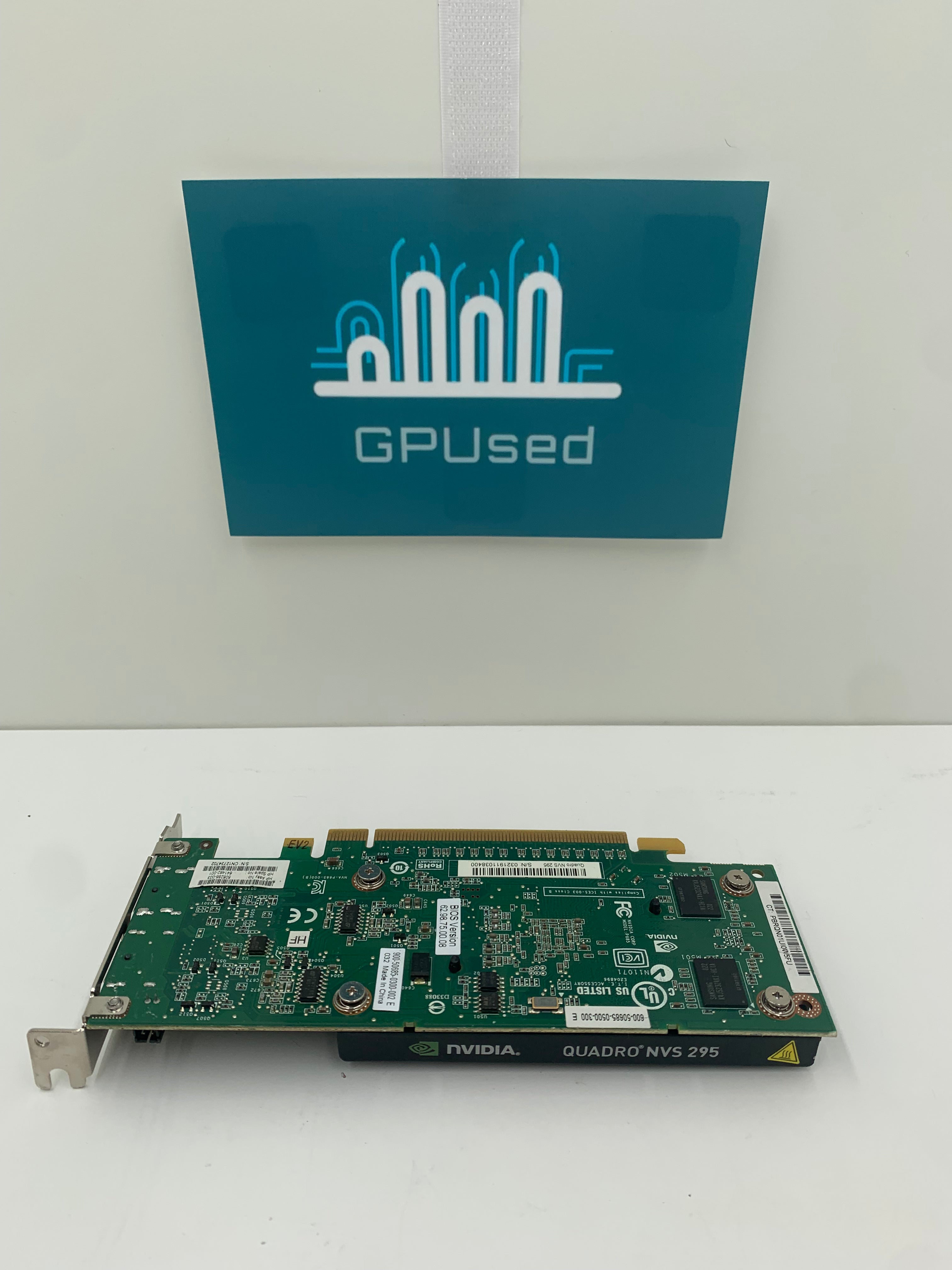 Nvidia NVS 295 (2 DisplayPorts) - A