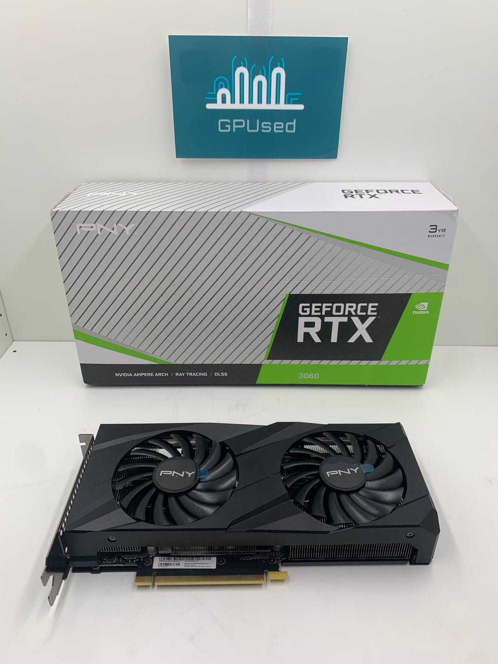 PNY Nvidia GeForce RTX 3060 Verto Dual Fan 8GB GDDR6 - A - 10% Off (Was £189.99)