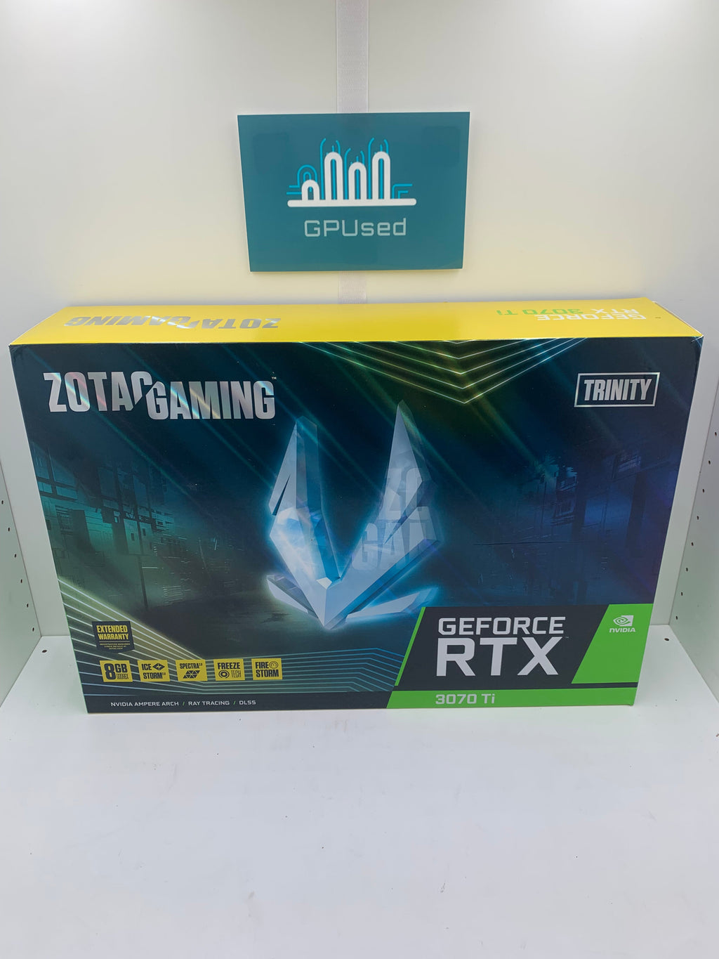Zotac Nvidia GeForce RTX 3070 Ti Trinity 8GB GDDR6X - A - 10% Off (Was £239.99)