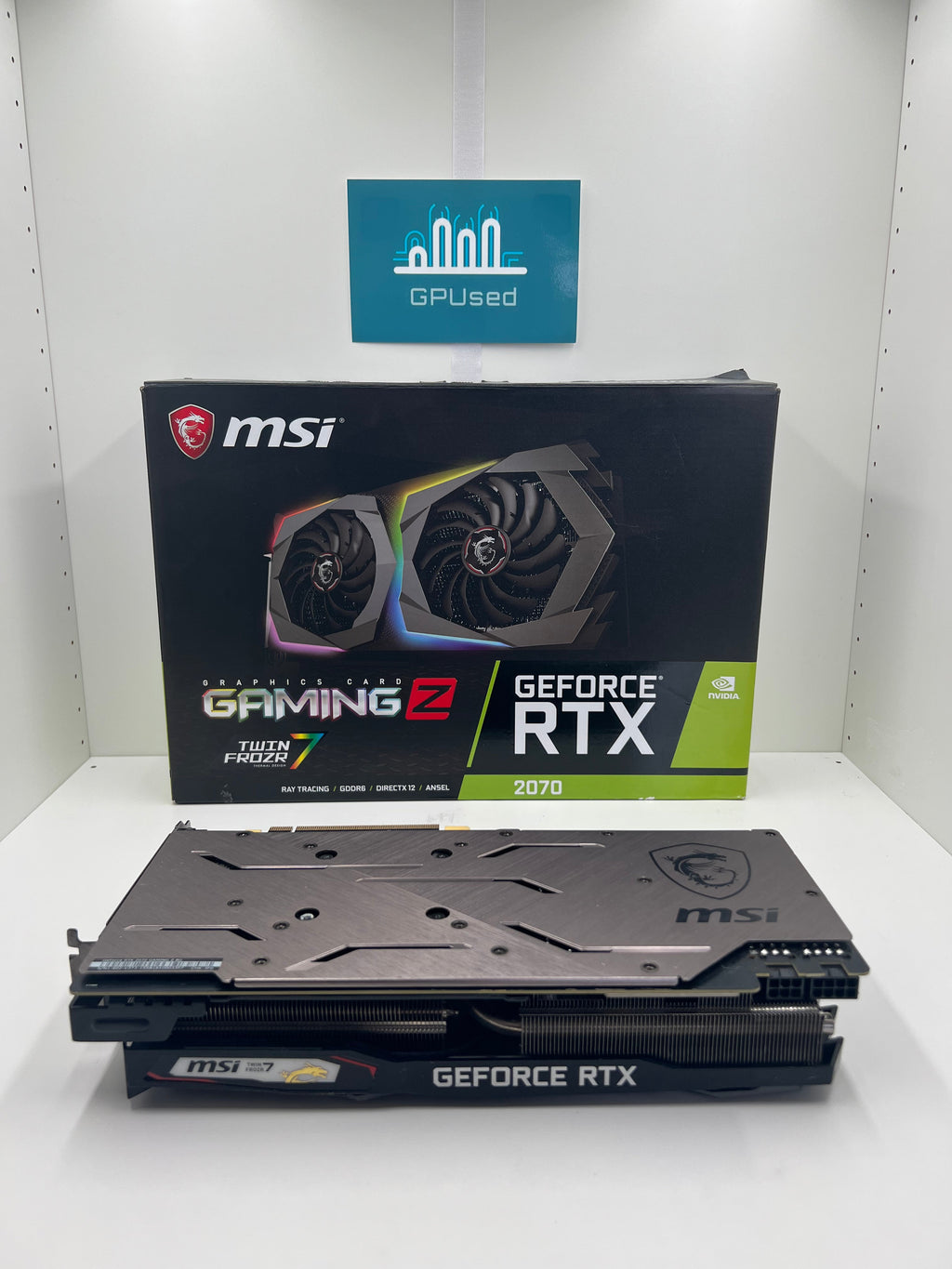 MSI Nvidia GeForce RTX 2070 Gaming Z 8GB GDDR6 - A
